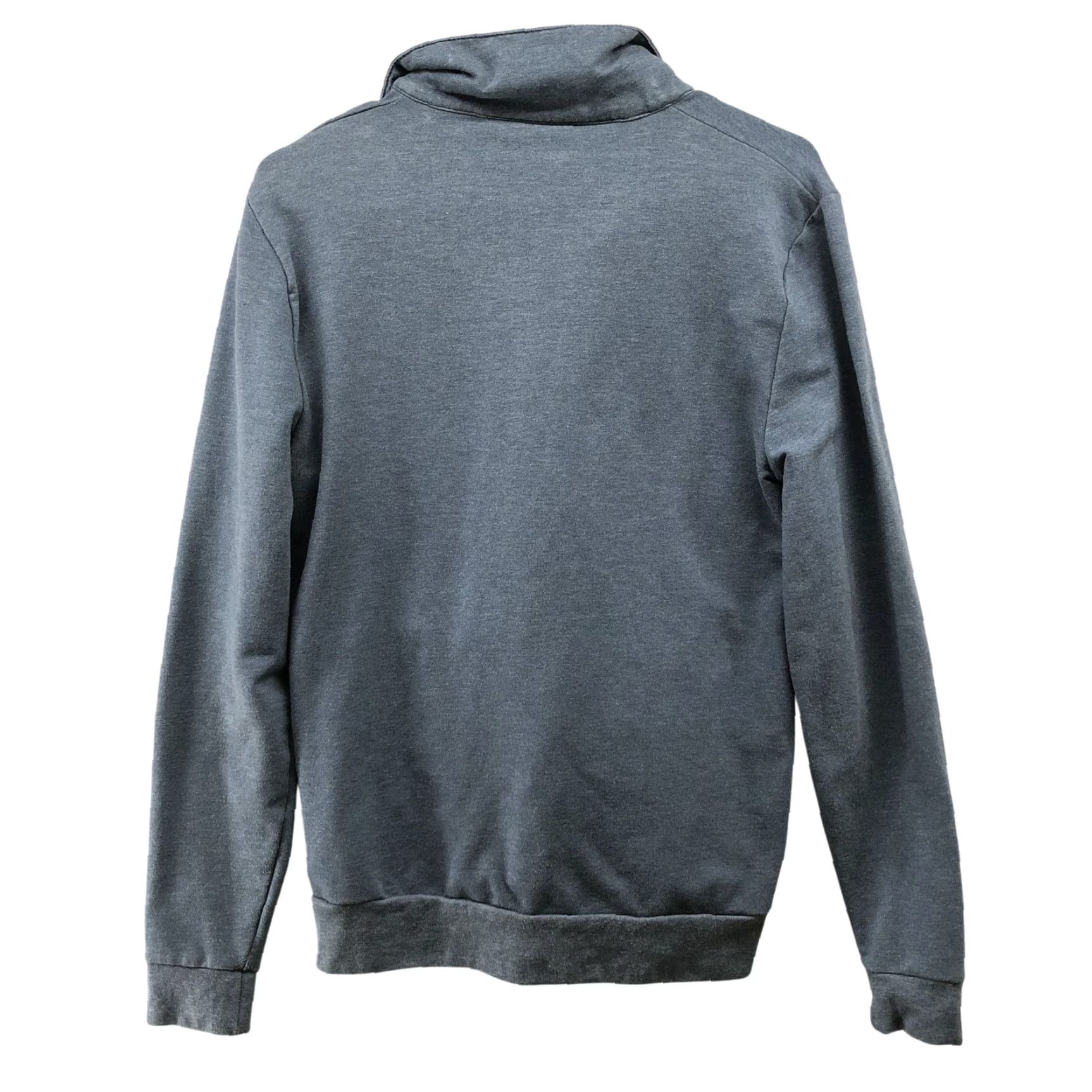 Asos ASOS Zip Sweatshirt Mens S Blue Collared Mid-Weight Lounge Comfort Size US S / EU 44-46 / 1 - 2 Thumbnail