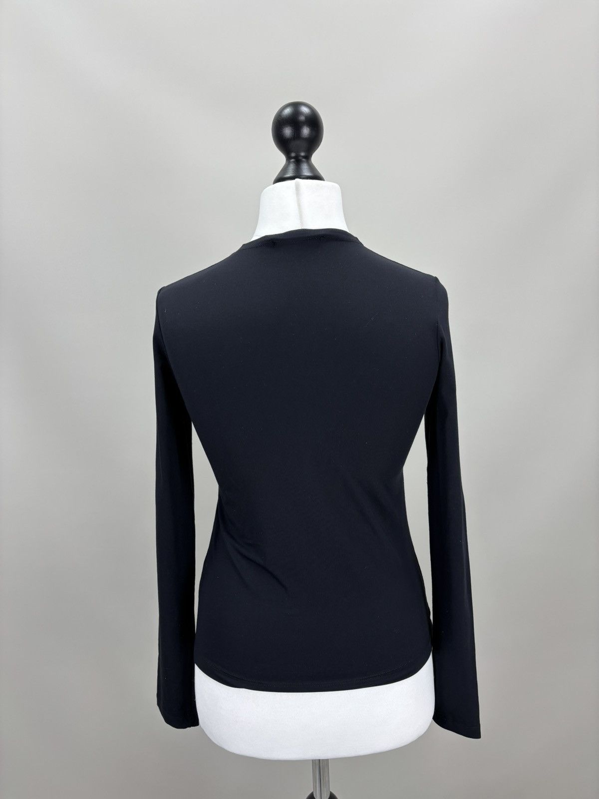 Marithe + Francois Girbaud Womens blouse Marithe Francois Girbaud Size 42 Color Black Size M / US 6-8 / IT 42-44 - 6 Thumbnail