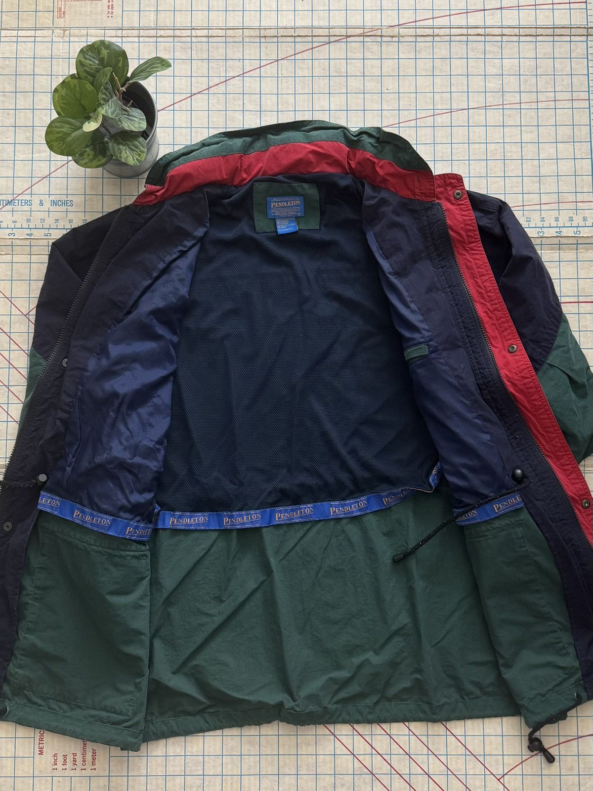 Pendleton Vintage Pendleton Cascade Big Sky Canvas Full Zip Jacket Lar Size US L / EU 52-54 / 3 - 6 Thumbnail