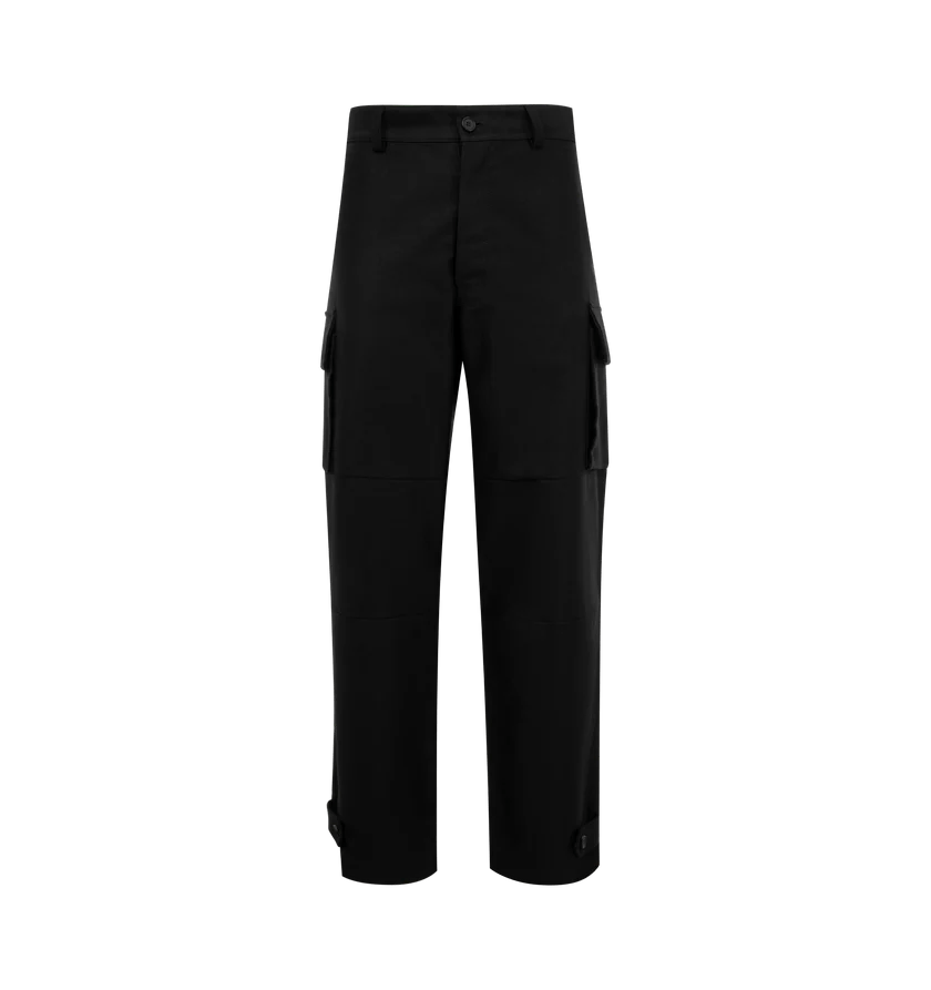 Marni o1h1sh11224 Cargo Trousers in Black Size US 36 / EU 52 - 1 Thumbnail