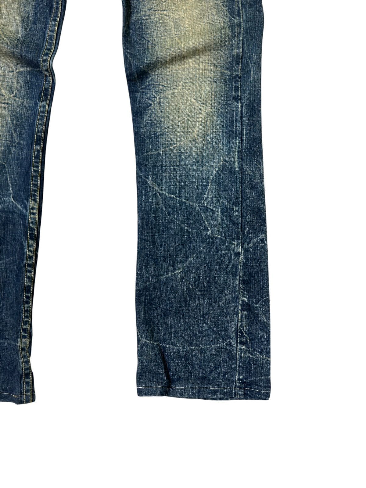 Hysteric Glamour × Japanese Brand × Seditionaries Flared PURE PARADISE Seditionaries Mud Wash Claw Mark Design Size US 30 / EU 46 - 8 Thumbnail