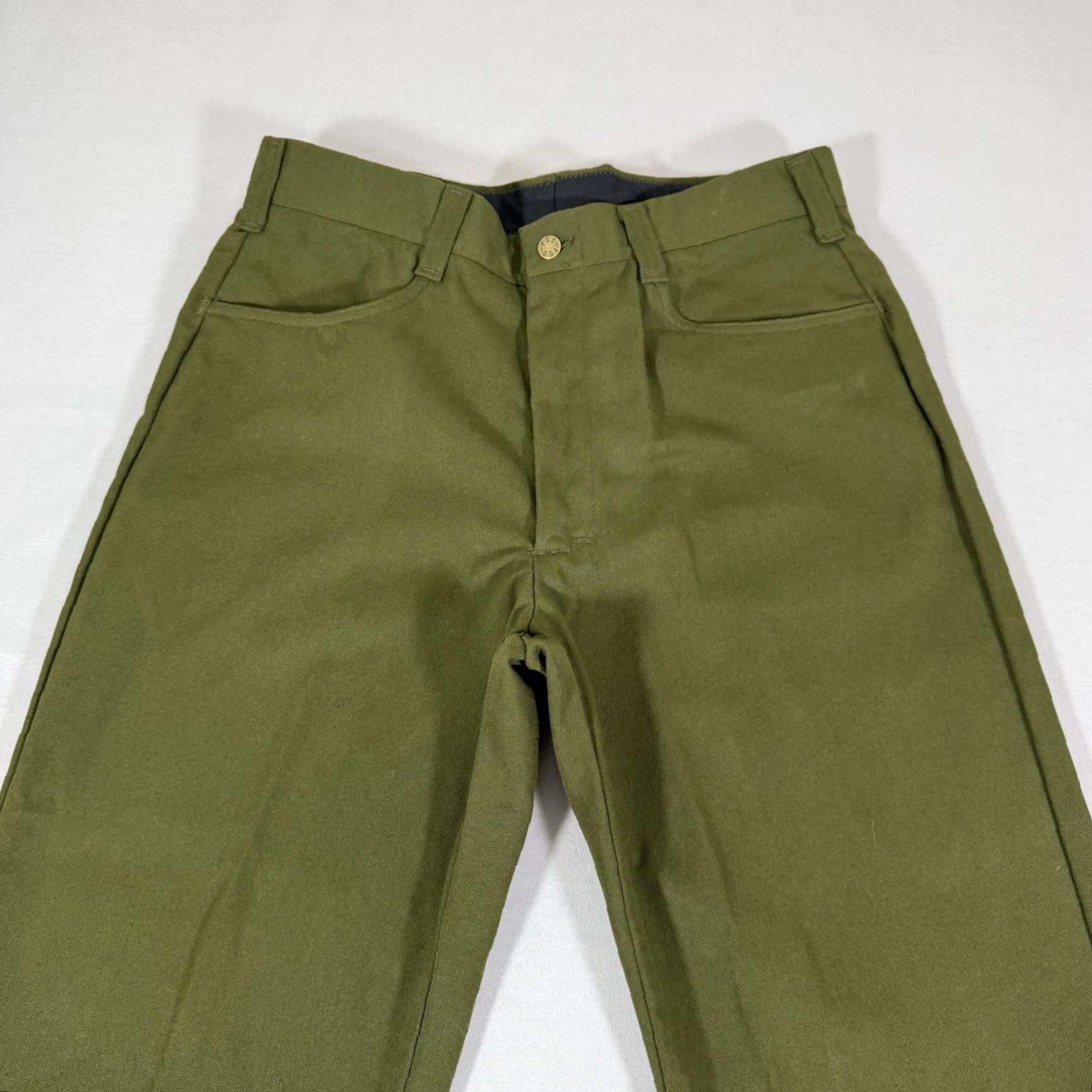 Vintage VINTAGE Wildland Firefighting Pants Mens 36x30 Flame-Resistant Workwear Green 90s Firefighter FSS Size US 36 / EU 52 - 2 Thumbnail
