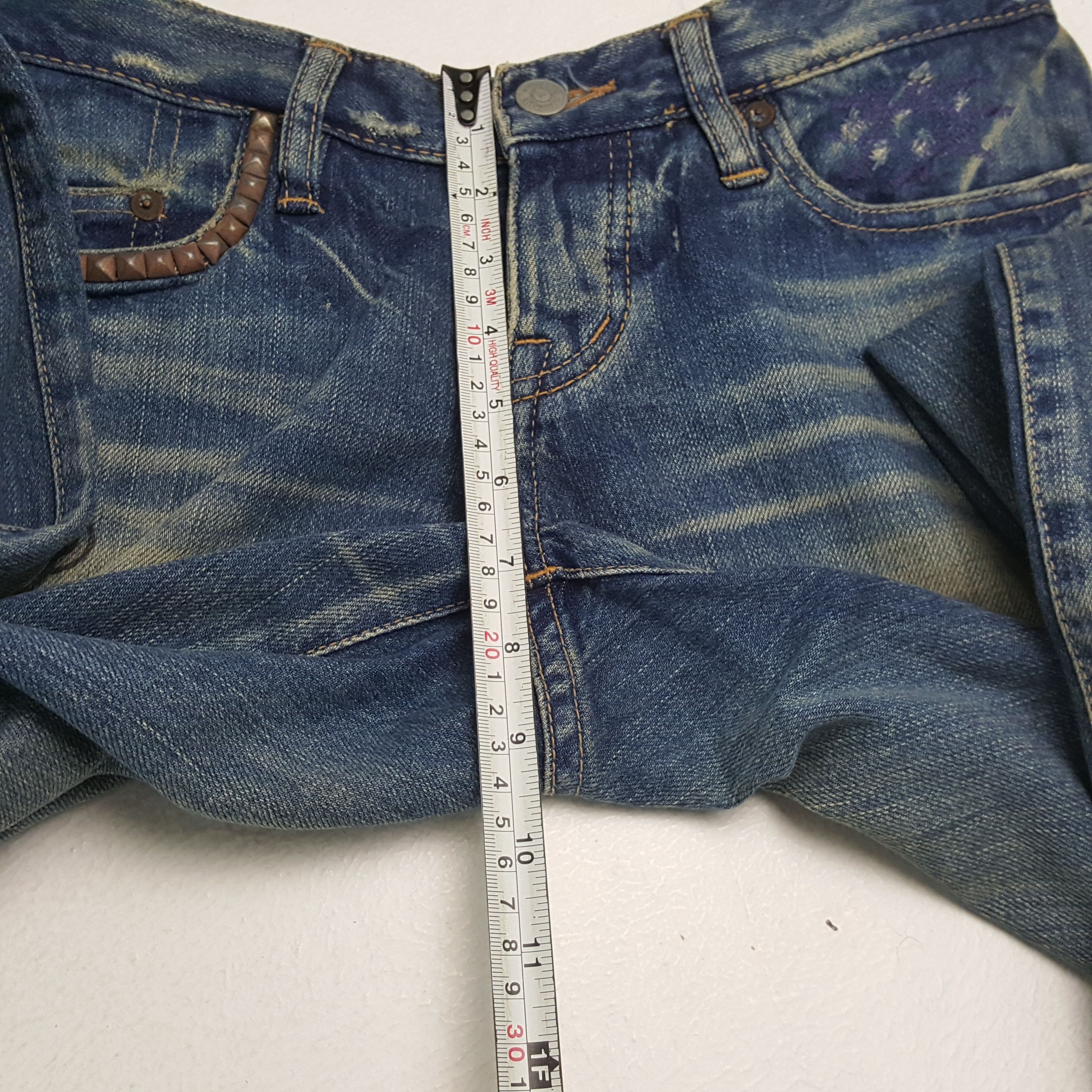 Hysteric Glamour × Japanese Brand × Vintage Vintage HYSTERIC GLAMOUR Japanese Fashion Brand Jeans Size 29" - 8 Thumbnail