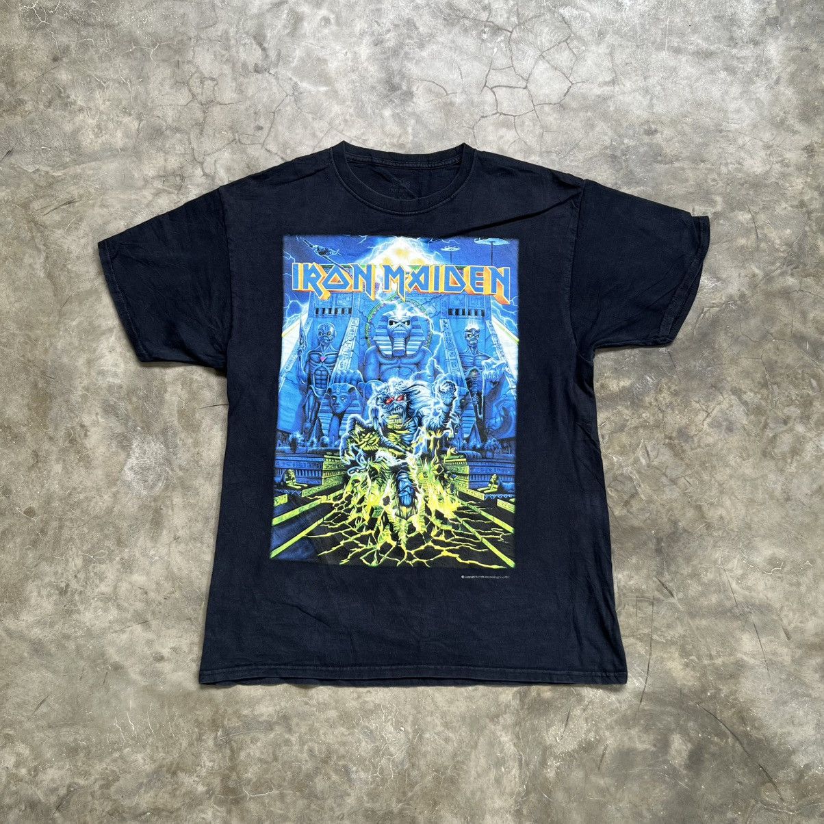 Iron Maiden Iron Maiden 2007 Somewhere Back In Time World Tour T-shirt Size US L / EU 52-54 / 3 - 1 Thumbnail