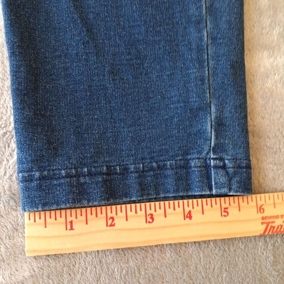 J. Jill J.Jill Jeans? Actually: J.Jill Indigo Slim Crop Pants Womens XS Denim Pull On Pockets Stretch Cropped Slim Size 26" / US 2 / IT 38 - 6 Thumbnail