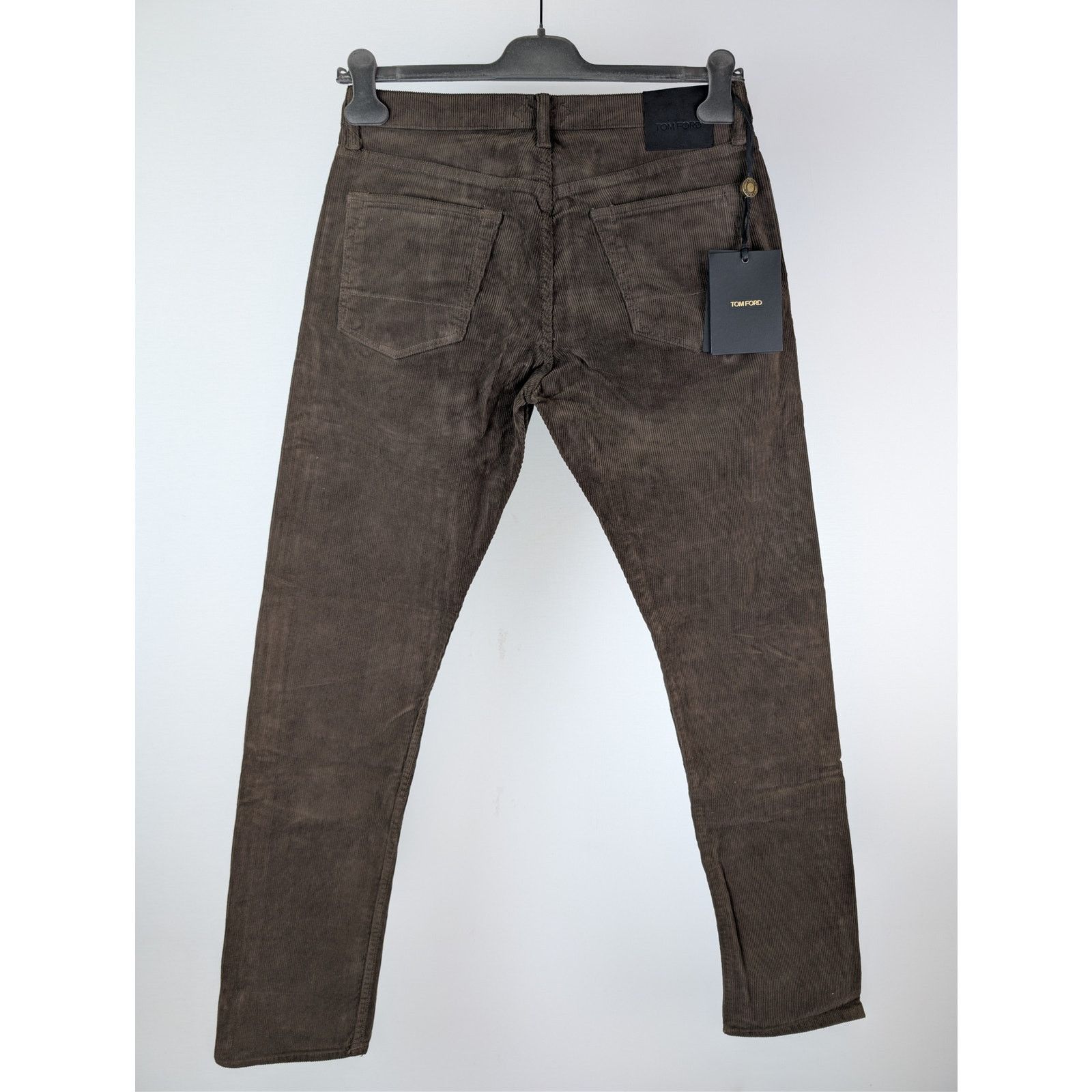 Tom Ford o1rshd1 Slim Fit Denim Jeans in Charcoal Size US 32 / EU 48 - 10 Thumbnail