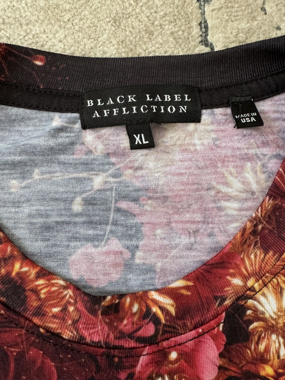 Affliction Affliction Black Label sz XL all over print Size US XL / EU 56 / 4 - 5 Thumbnail