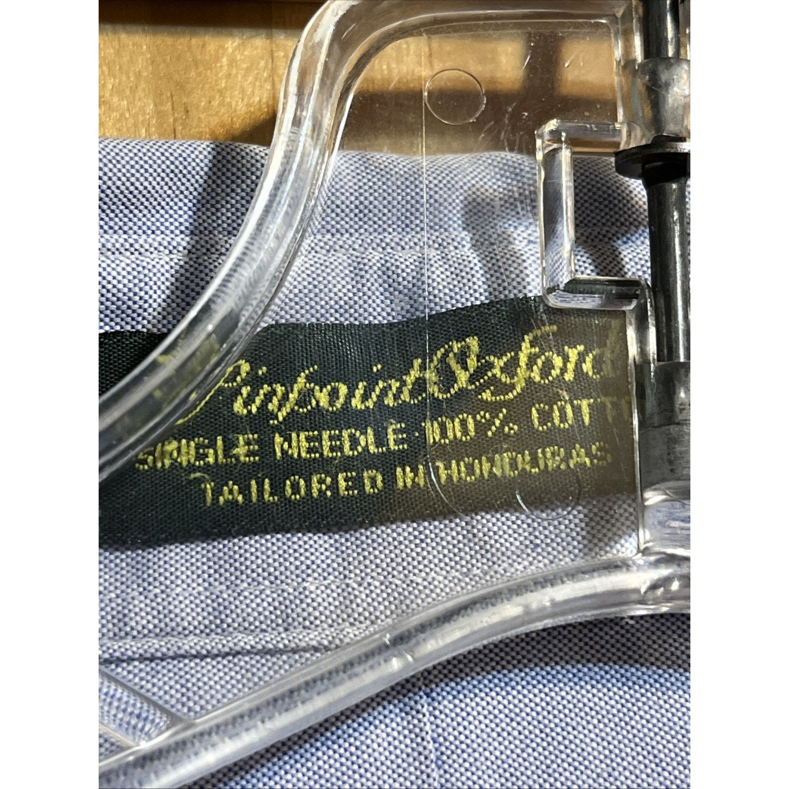 Club Room Club Room Mens Regular fit Dress Shirt Large 16.5 34 Blue LS Size US L / EU 52-54 / 3 - 3 Thumbnail