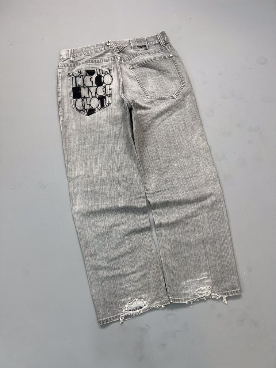 Other Vintage enyce embroidered baggy fit denim Size US 36 / EU 52 - 9 Thumbnail