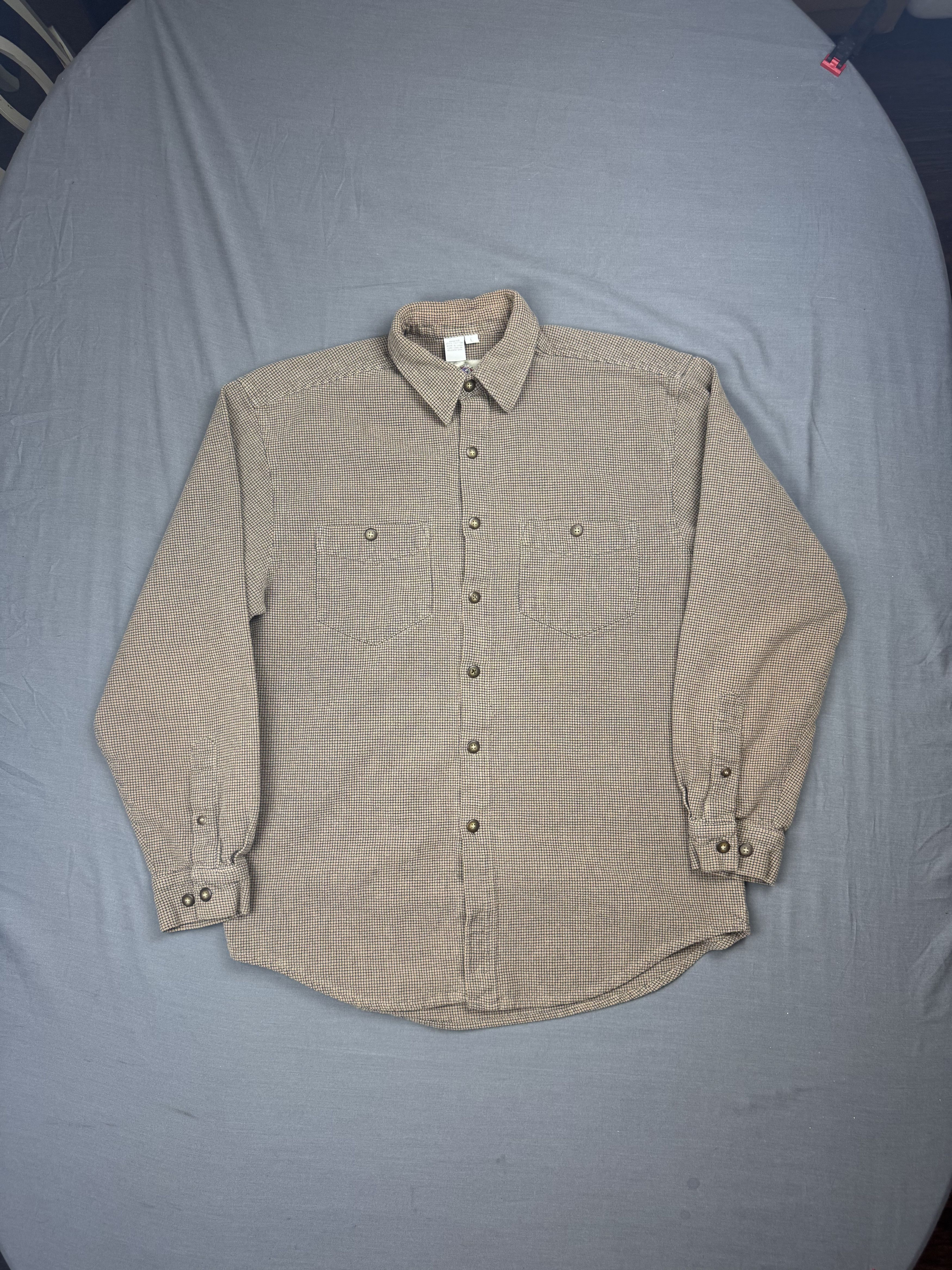 The Territory Ahead The Territory Ahead Textured Button-Up Preppy L/S Shirt Size US L / EU 52-54 / 3 - 2 Thumbnail