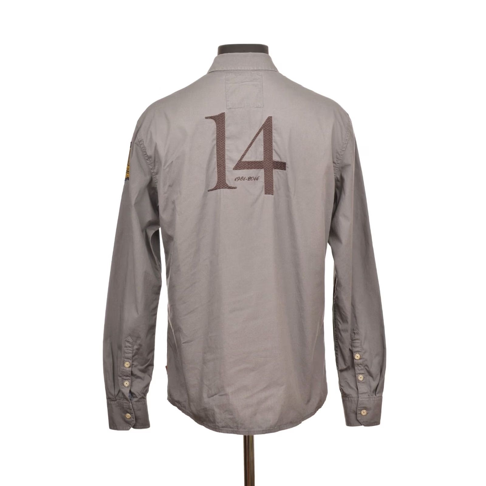 Kappa Robe di Kappa Les Voiles De Saint-Tropez Gray Button Shirt M Men Size M Size US M / EU 48-50 / 2 - 4 Thumbnail
