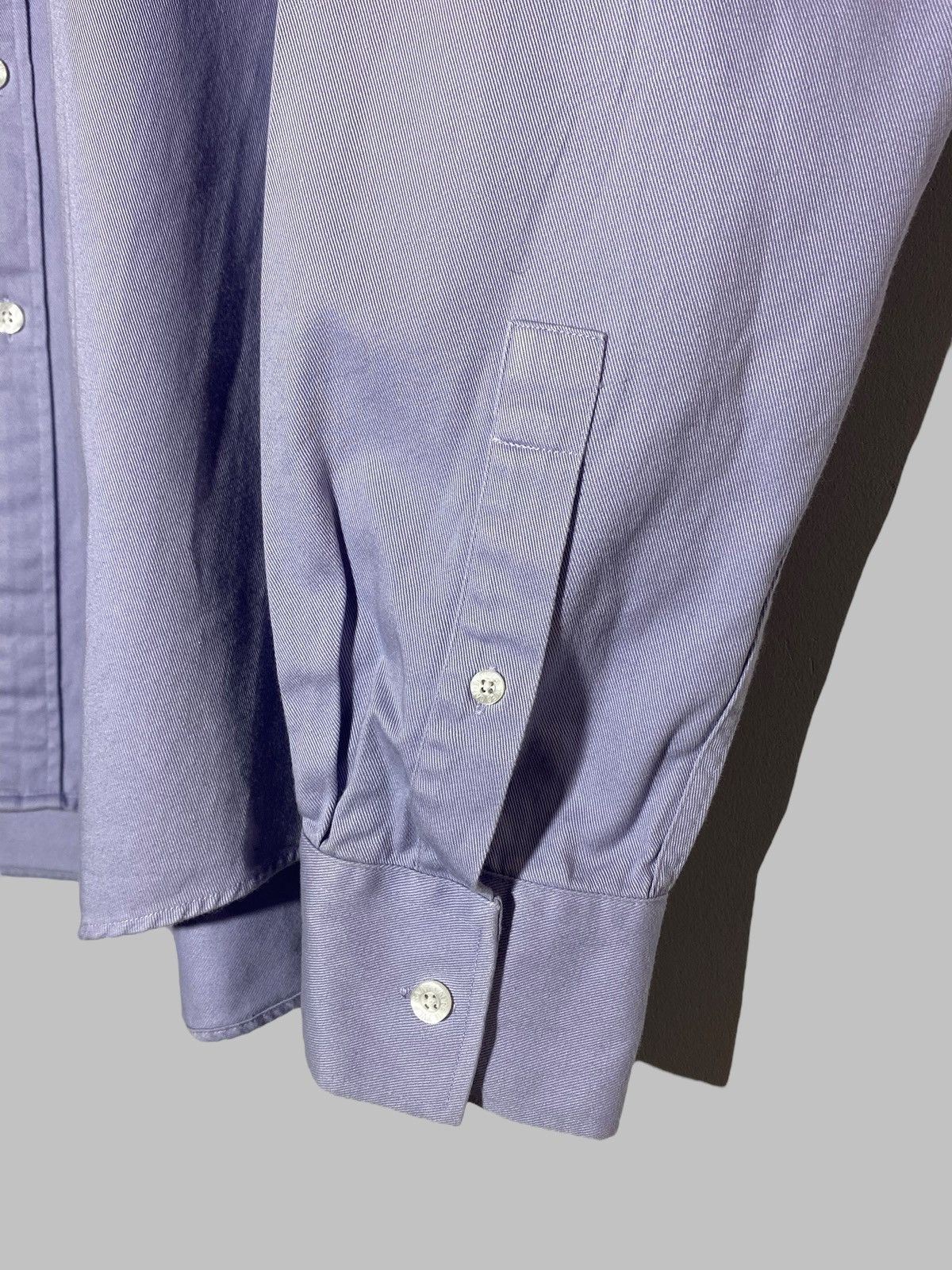 Yves Saint Laurent Vintage Yves Saint Laurent Shirt 90's lavander Size US XL / EU 56 / 4 - 7 Thumbnail