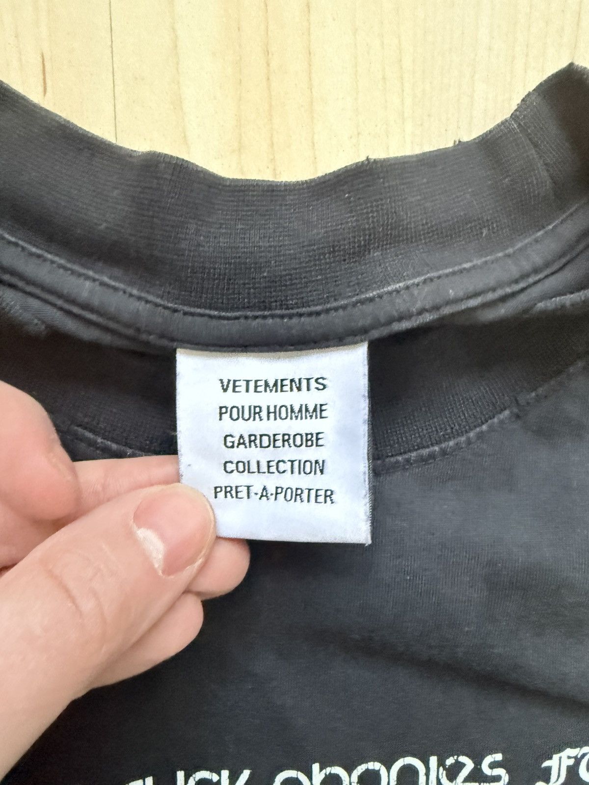 Vetememes Vetements Fuck everything t-shirt Size US M / EU 48-50 / 2 - 3 Thumbnail