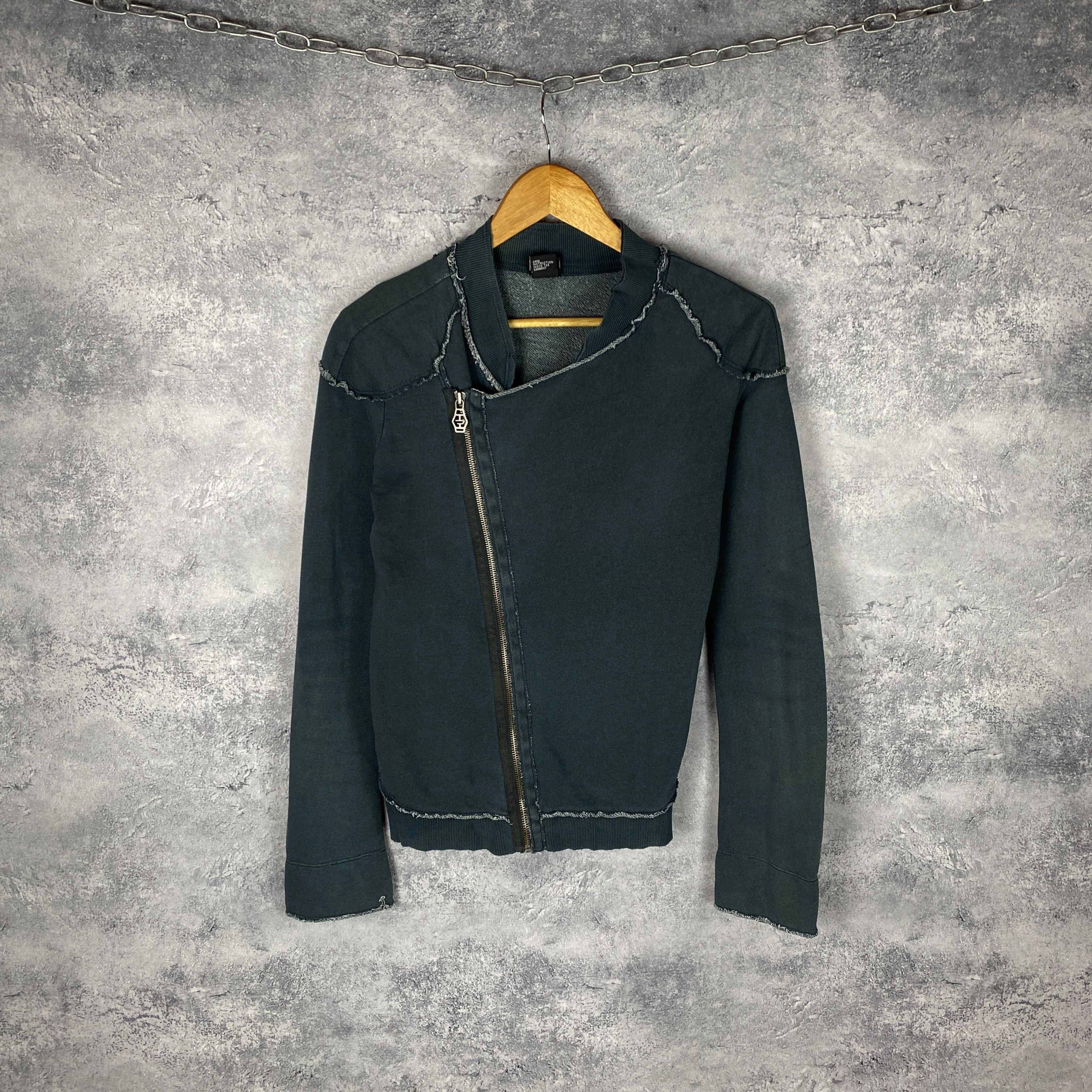Diesel Diesel Women's Zip Bomber Sweatshirt Size M Blue Long Sleeve Size M / US 6-8 / IT 42-44 - 1 Thumbnail