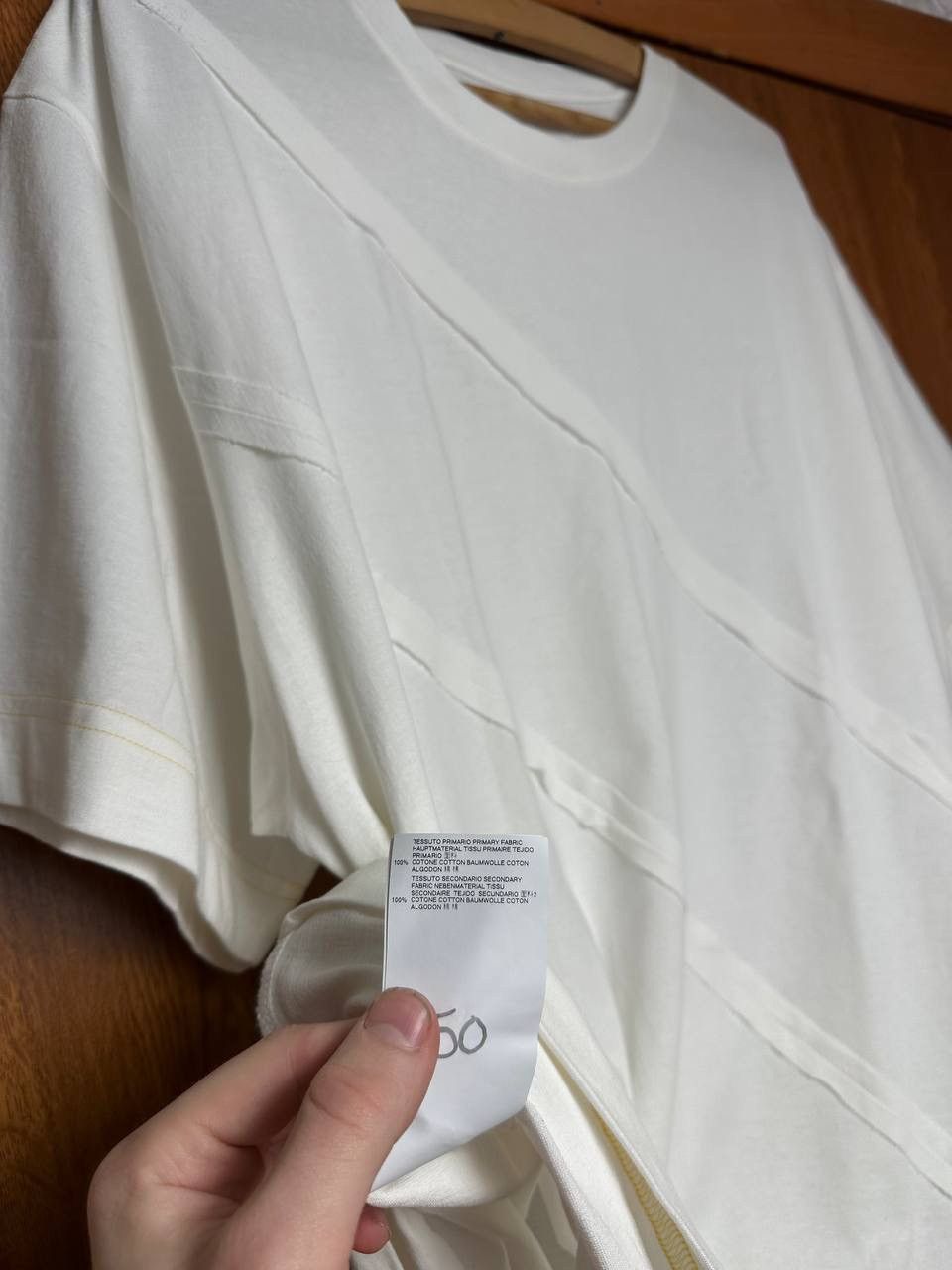 Maison Margiela Maison Margiela White Raw Hem T-Shirt Dress Size L / US 10 / IT 46 - 12 Thumbnail