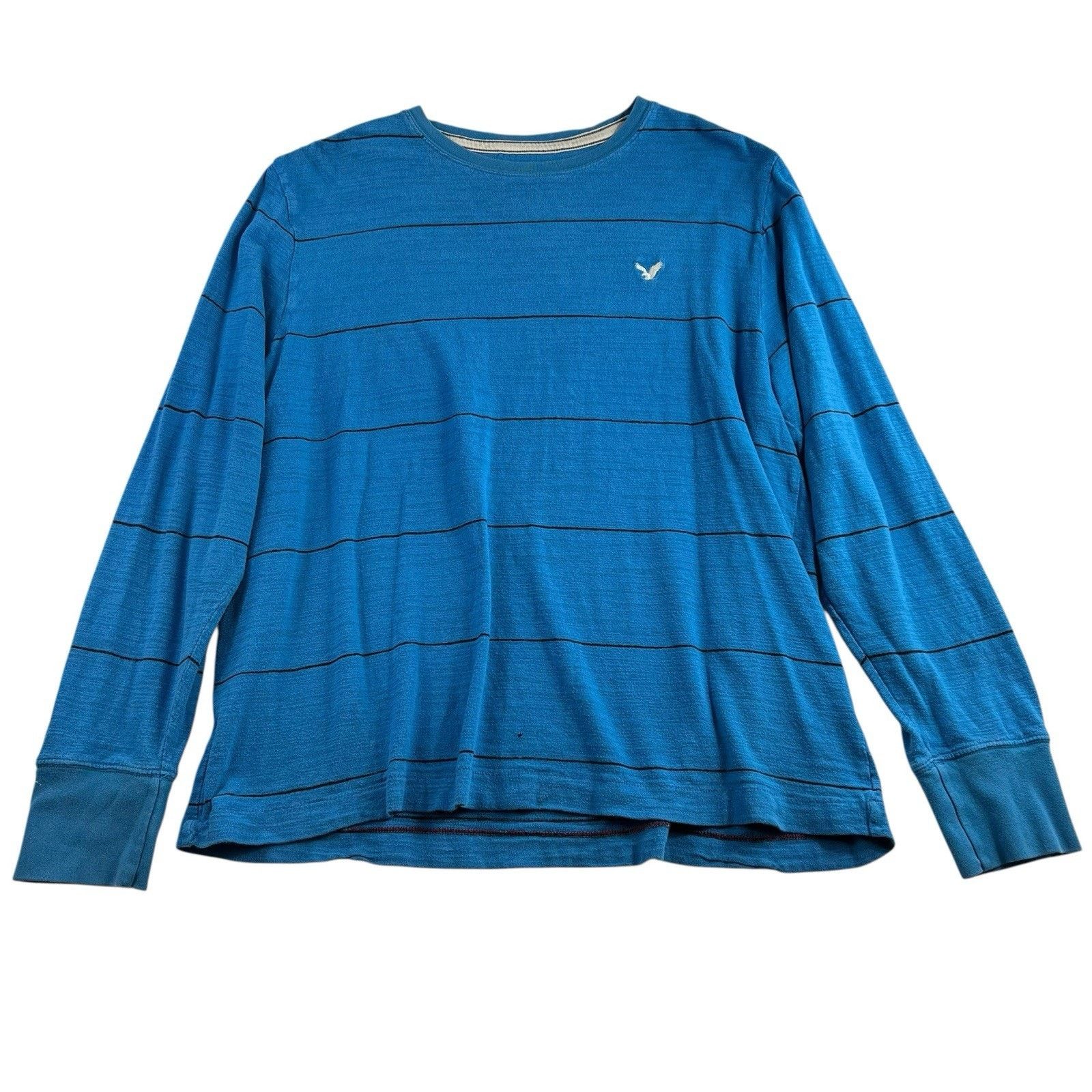 American Eagle Outfitters Y2K American Eagle XXL Vintage Fit Preppy Striped Shirt Mens Size US XXL / EU 58 / 5 - 1 Thumbnail