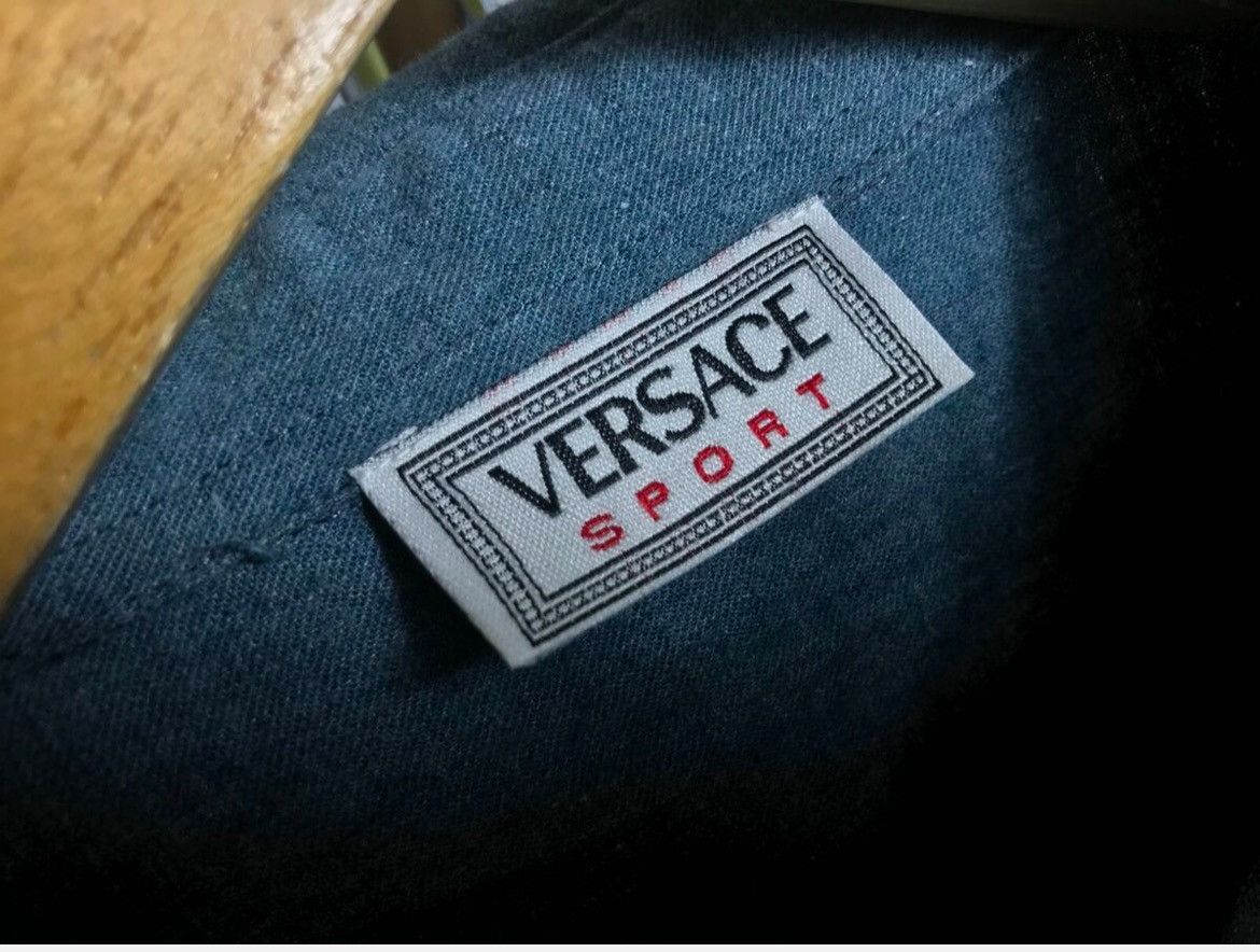 Versace × Vintage Versace Sport shirt long sleeve cotton blue luxury western Size US L / EU 52-54 / 3 - 7 Thumbnail