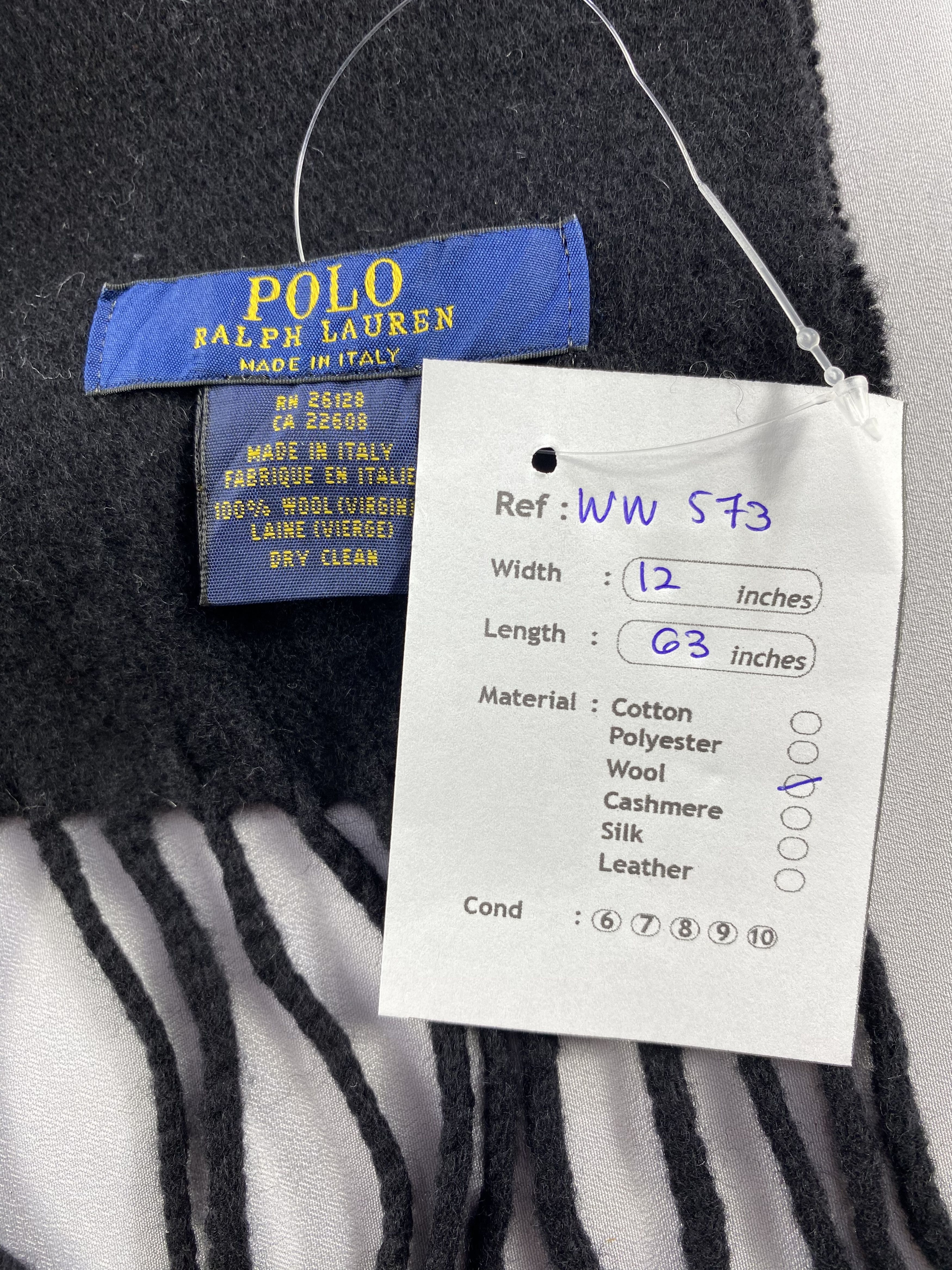 Polo Ralph Lauren × Vintage Polo Ralph Lauren Scarf / Muffler / Neckwear Size ONE SIZE - 6 Thumbnail