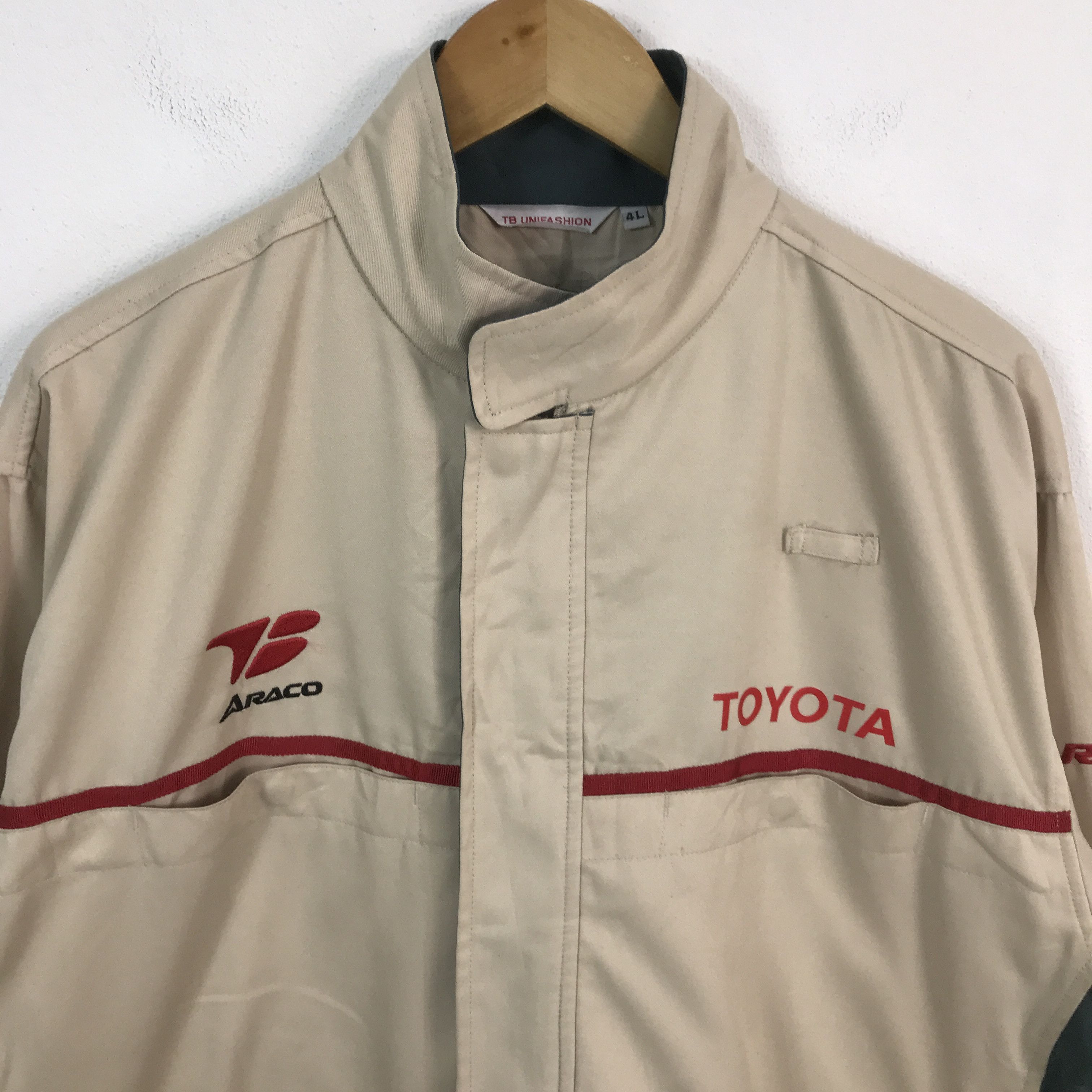 Japanese Brand toyota racing japan uniform jacket Size US XL / EU 56 / 4 - 3 Thumbnail