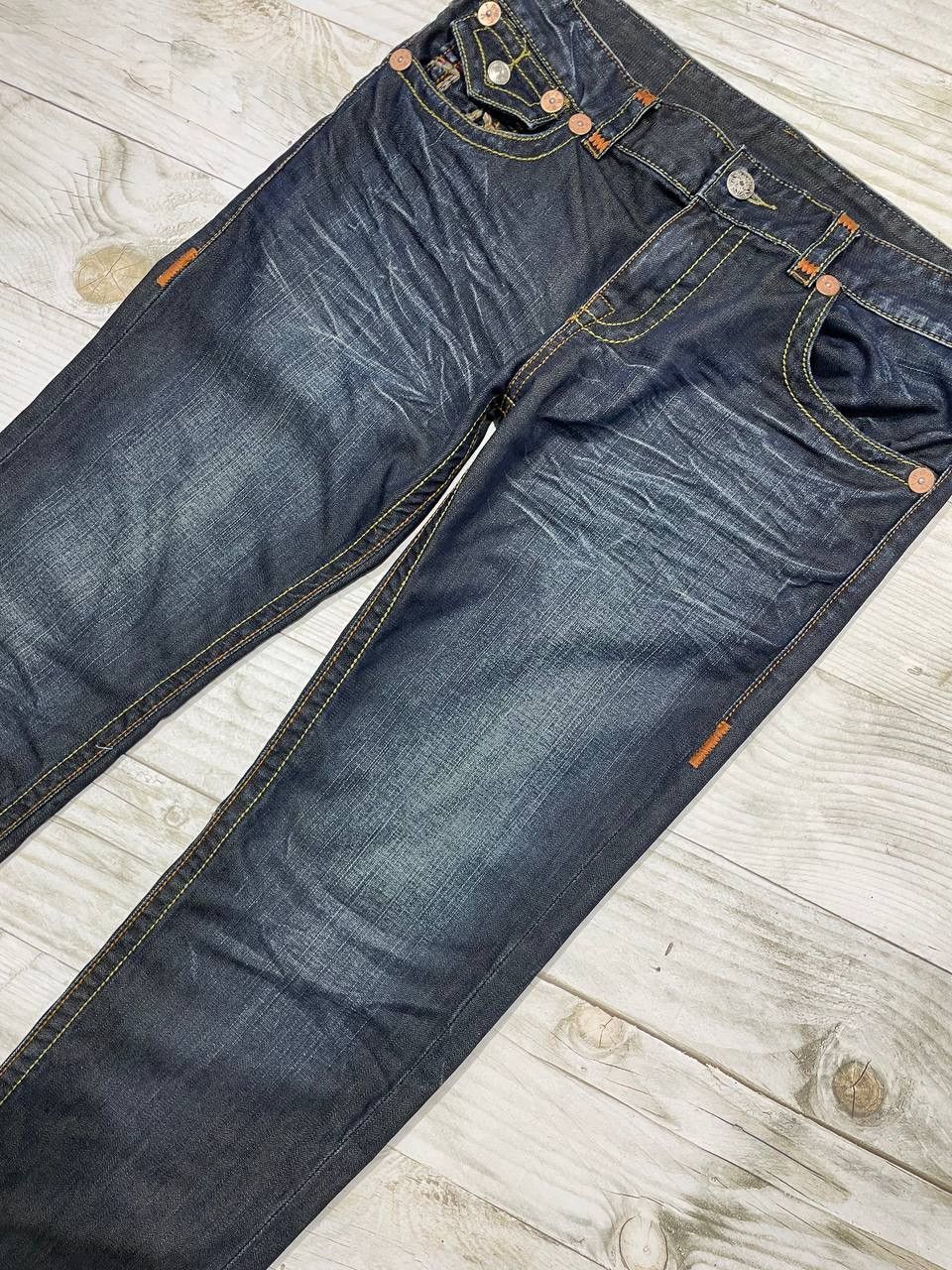 True Religion Vintage True Religion Billy Super T Denim Jeans Y2K 90s Size US 36 / EU 52 - 4 Thumbnail