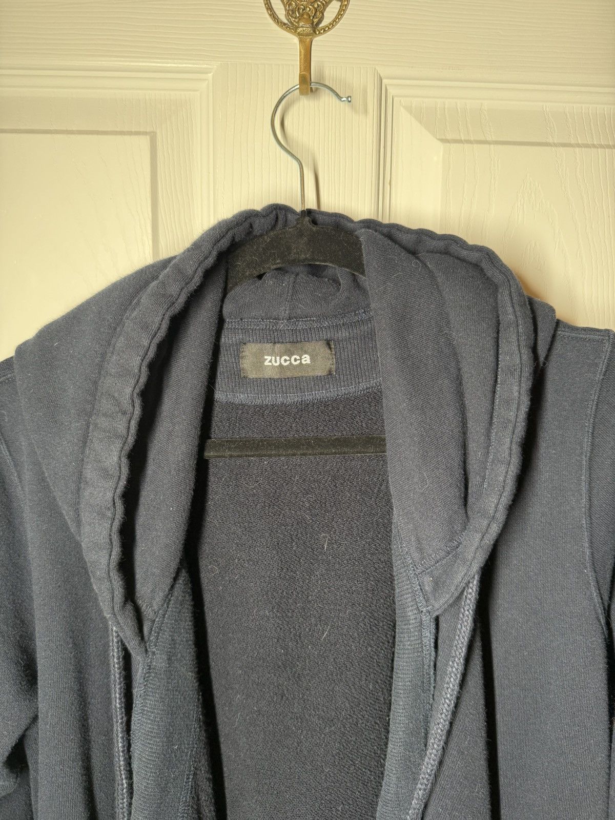 Zucca Zucca Black Ninja Hoodie Cloak Cape Size US M / EU 48-50 / 2 - 2 Thumbnail