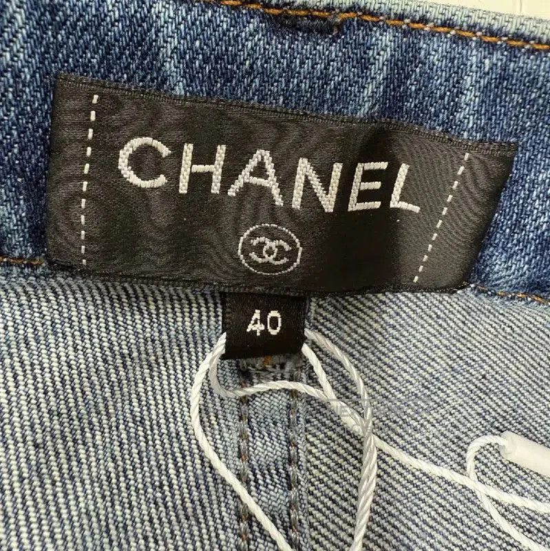 Chanel Chanel Deep Blue Cotton Women's Jeans . Size 28" / US 6 / IT 42 - 3 Thumbnail