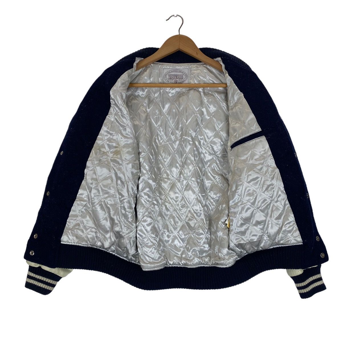 Vintage ✨Vtg Harvard Sport Club Staff wool varsity jacket Size US M / EU 48-50 / 2 - 13 Thumbnail