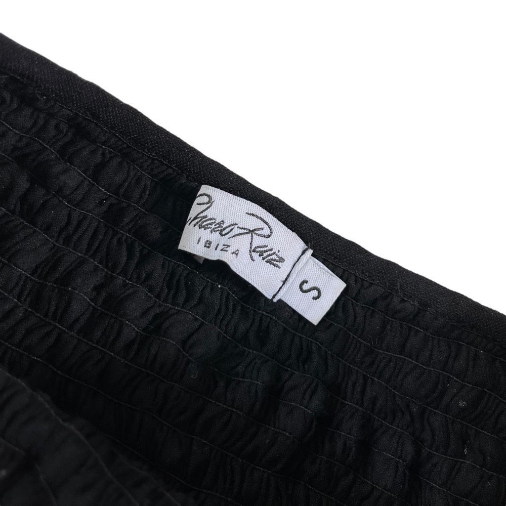 Charo Ruiz Charo Ruiz Ibiza Fleur Mini Skirt in Black Size 27" / US 4 / IT 40 - 7 Thumbnail