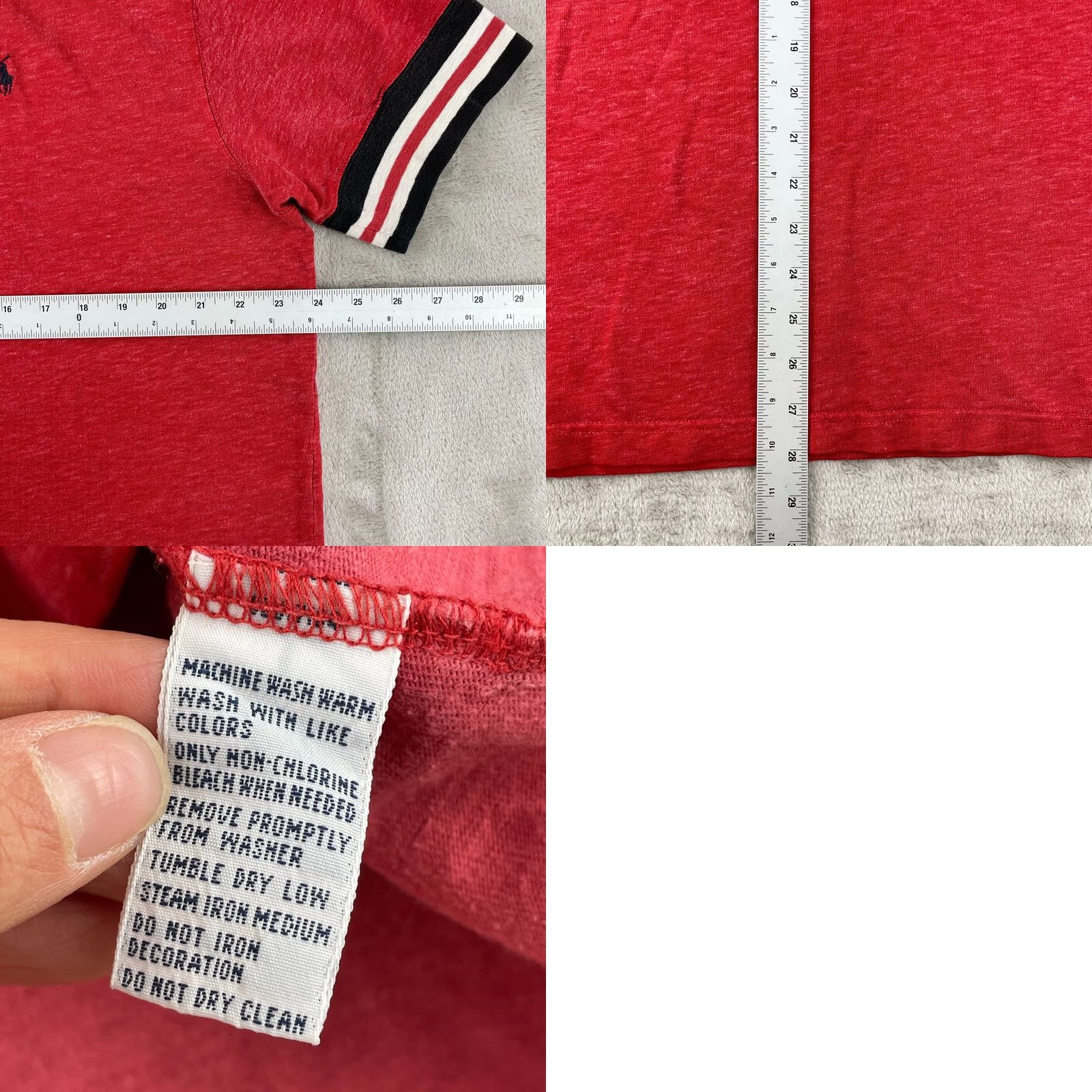 Polo Ralph Lauren Vintage Polo Sport Ralph Lauren 1/4 Zip Pullover Men XL Red Activewear Pullover Size US XL / EU 56 / 4 - 9 Thumbnail