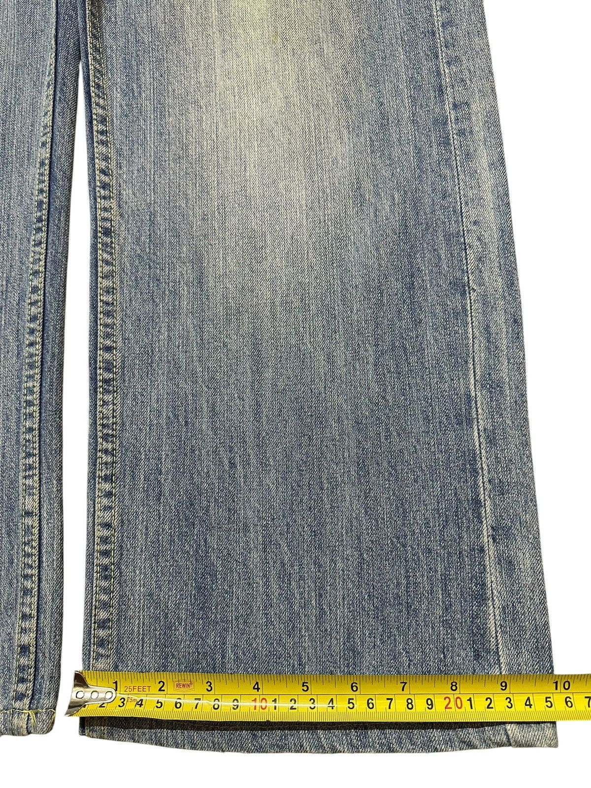 Sugar Cane Vintage Japanese Brand Mud Faded Wash Style Baggy Jeans Size US 36 / EU 52 - 18 Thumbnail