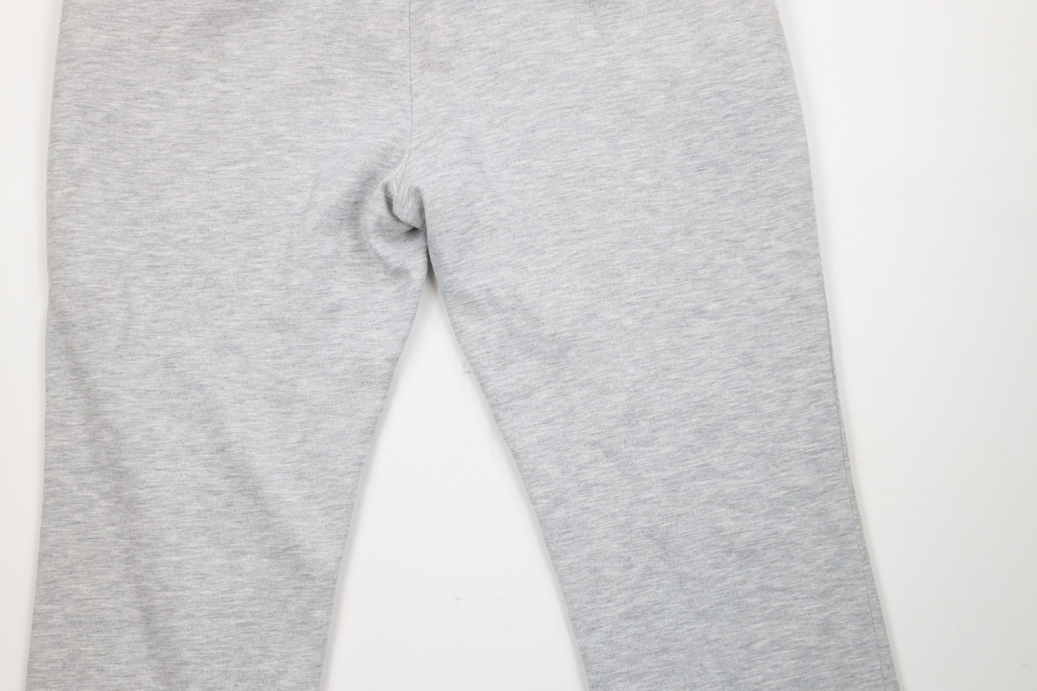 Adidas × Vintage Vintage 80s 90s Adidas Spell Out Wide Leg Sweatpants Gray Size US 40 / EU 56 - 13 Thumbnail
