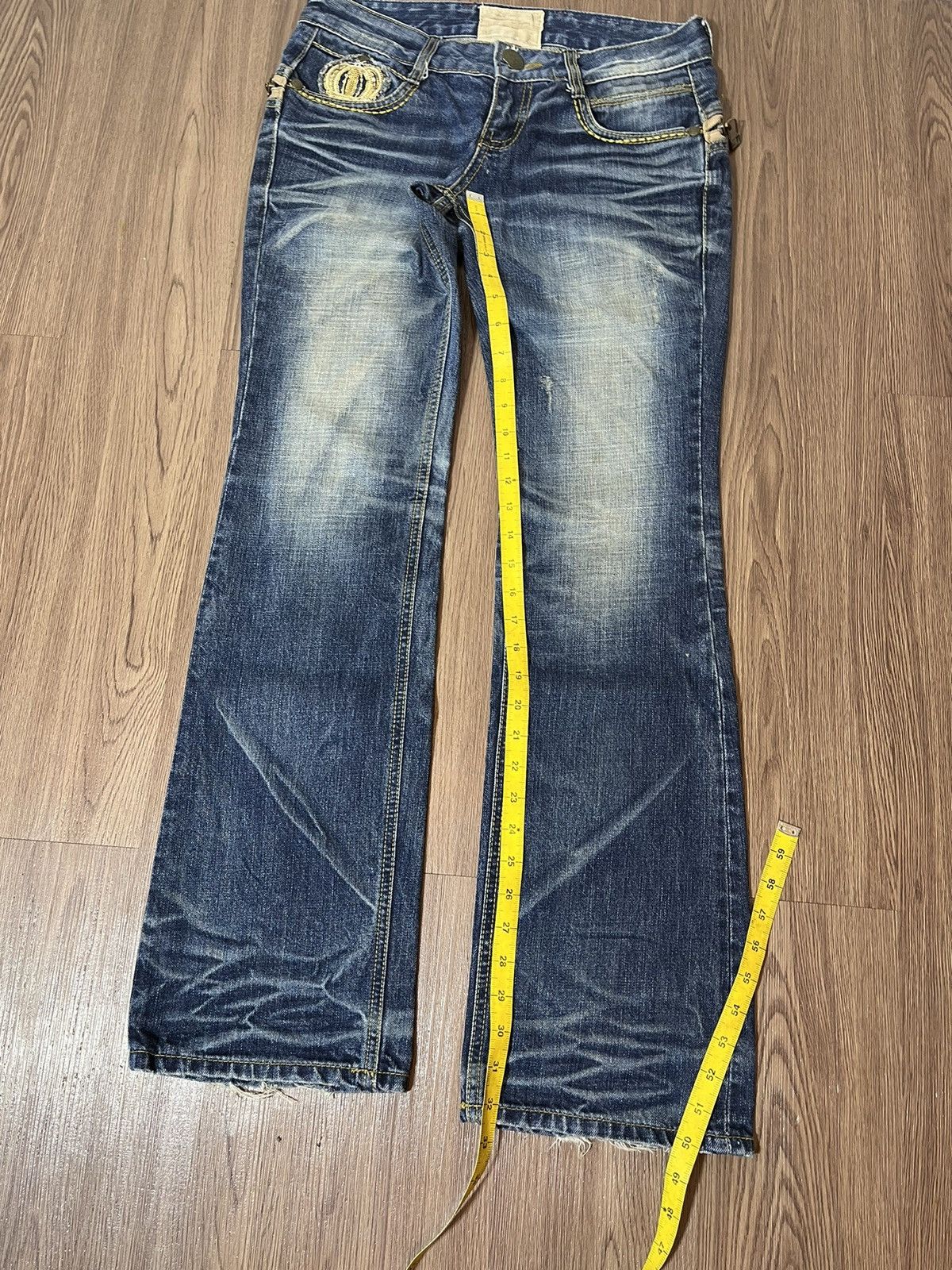 Japanese Brand Lolita Crown Yoshitomo Nara whiskers denim Size US 32 / EU 48 - 15 Thumbnail