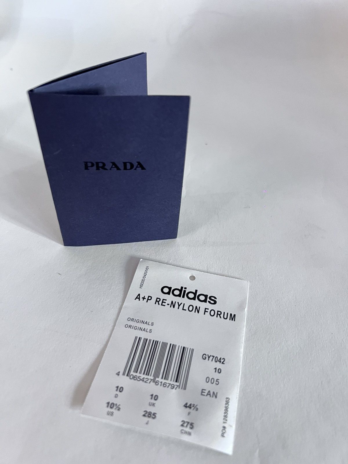 Adidas × Prada Adidas x Prada White Re-Nylon size 10.5 Size US 10.5 / EU 43-44 - 11 Thumbnail