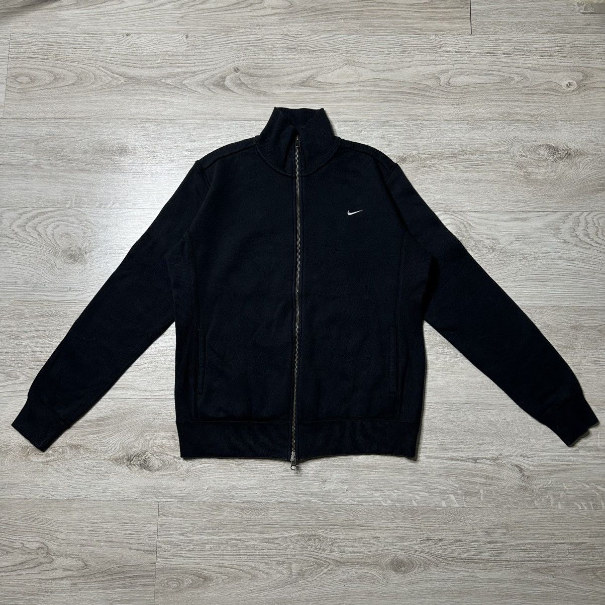 Nike Vintage Nike sweatshirt full zip jacket S Y2k Swoosh gray Size US S / EU 44-46 / 1 - 1 Thumbnail