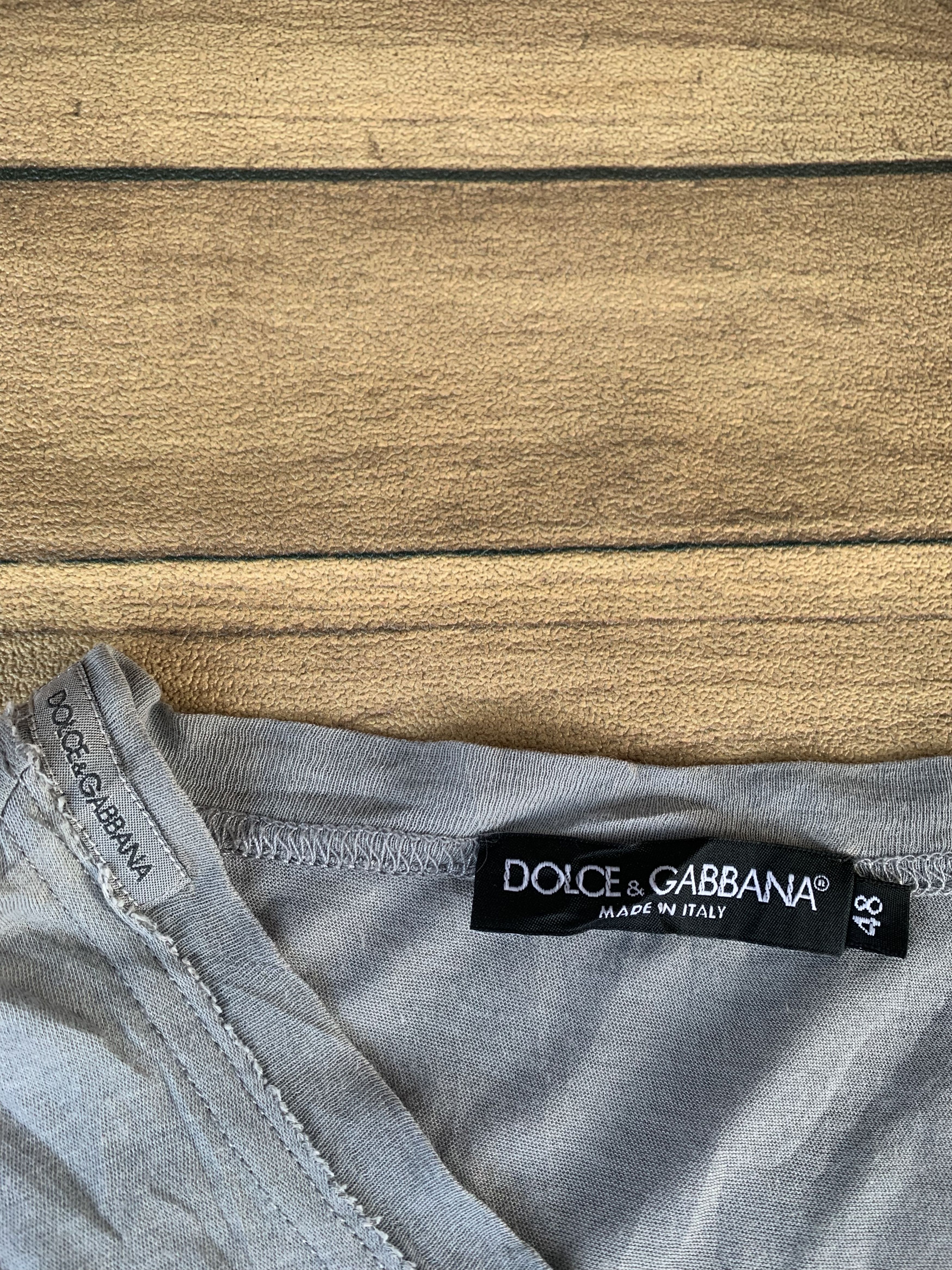 Dolce & Gabbana Dolce and Gabbana D&G distressed tee Size US M / EU 48-50 / 2 - 5 Thumbnail