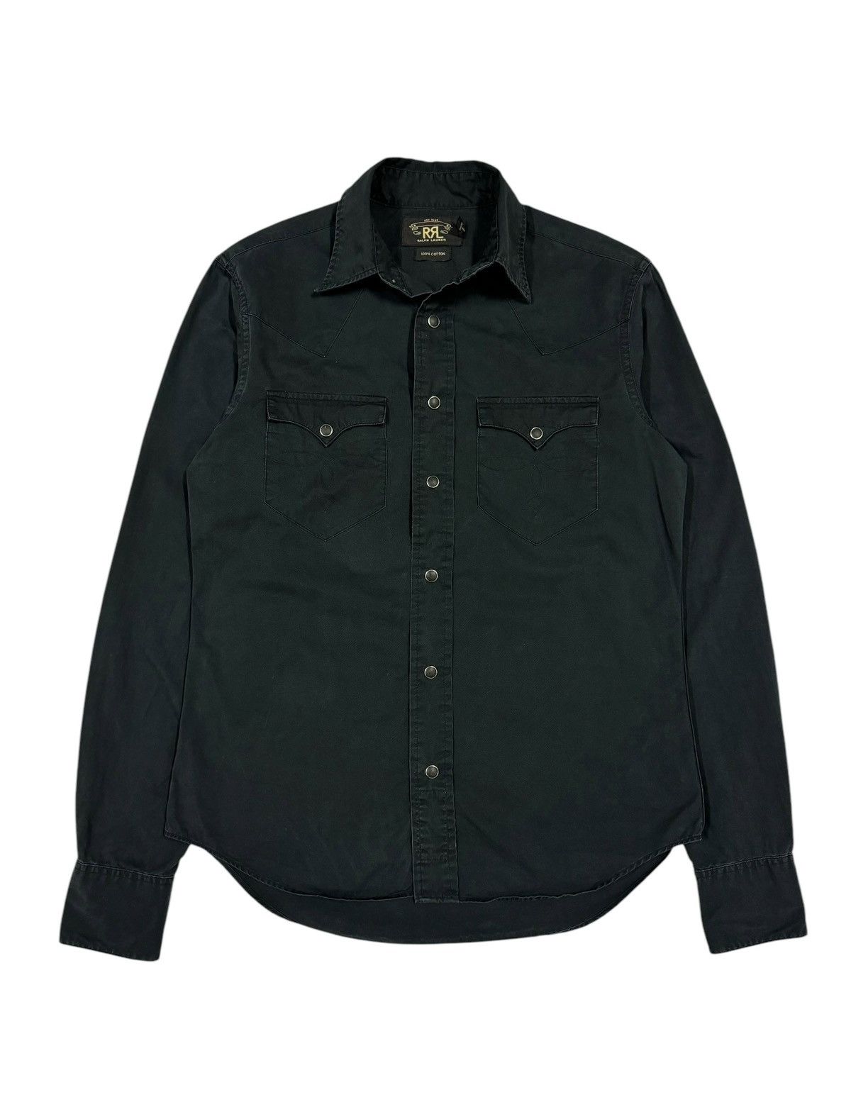 Polo Ralph Lauren Rrl Ralph Lauren Western Snap Button Shirt Size US S / EU 44-46 / 1 - 1 Thumbnail