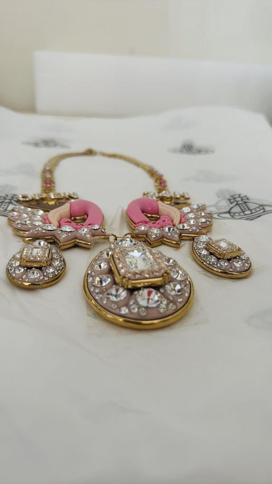 Vivienne Westwood Vivienne Westwood RARE NEW NECKLACE “OPEN 24H” SS16 Size ONE SIZE - 7 Thumbnail