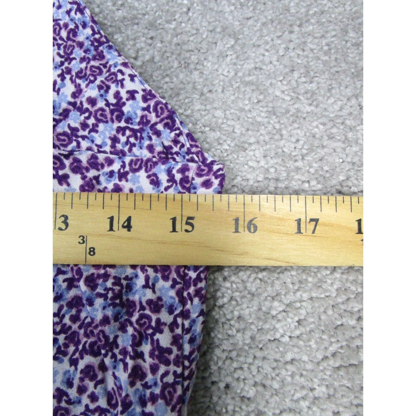 Reformation VINTAGE Reformation Tank Top Womens Medium Purple Floral Sleeveless Casual Summer Spring Women Size M / US 6-8 / IT 42-44 - 6 Thumbnail