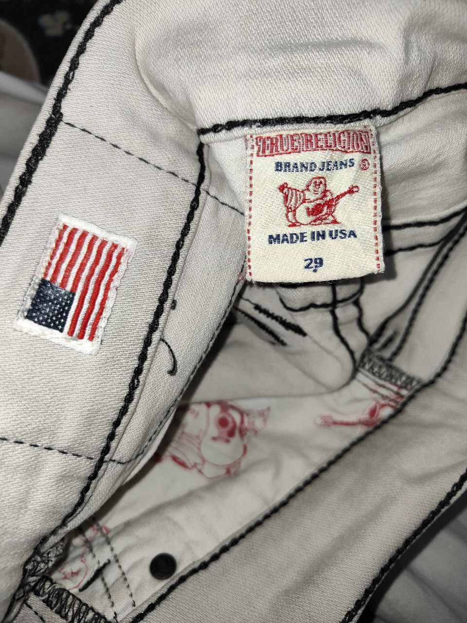 True Religion Vintage True Religion Skinny Denim Size US 31 - 10 Thumbnail