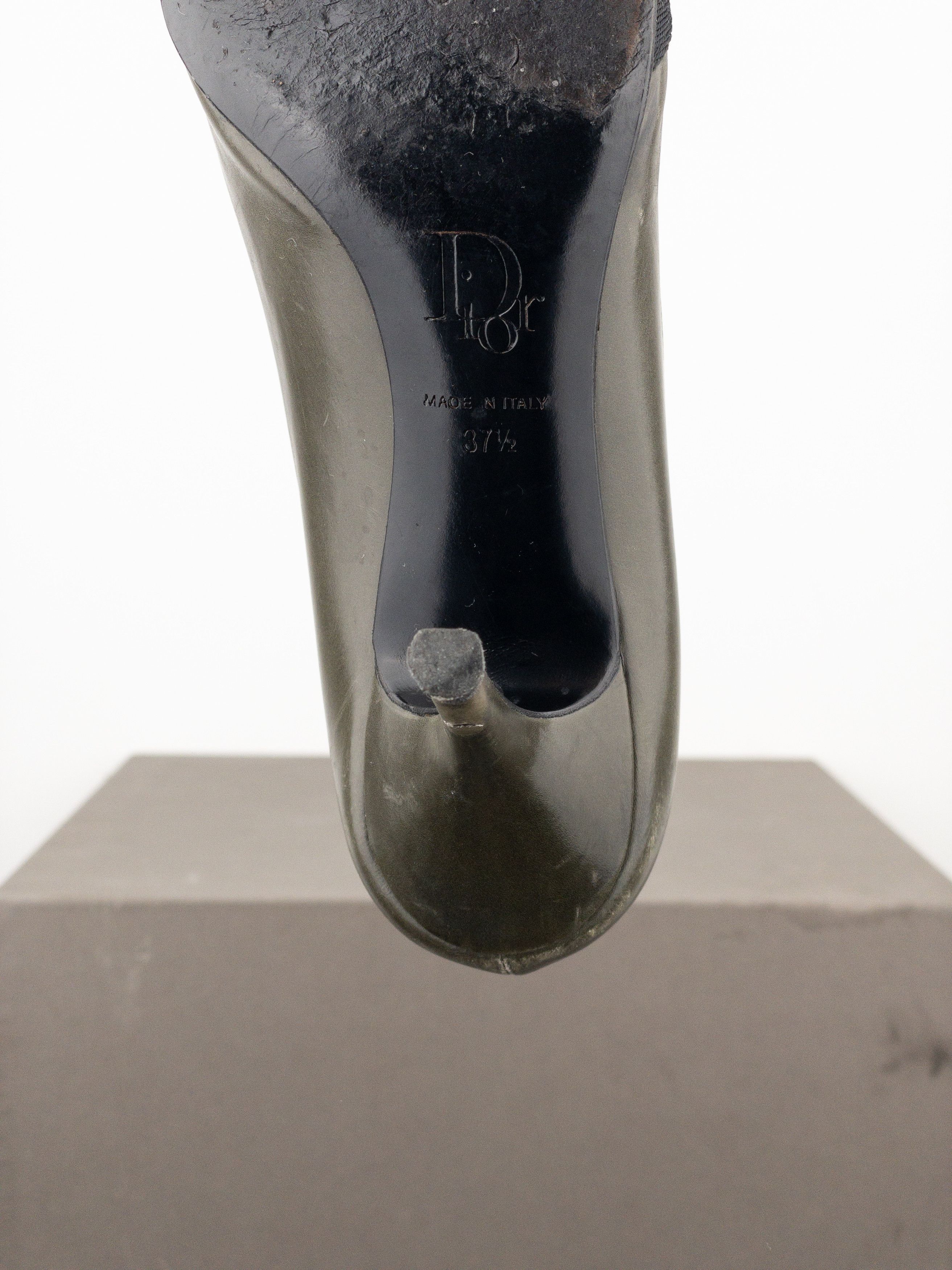 Dior Dior by Galliano AW04 Parachute Bondage Pump Heels Size US 7.5 / IT 37.5 - 9 Thumbnail