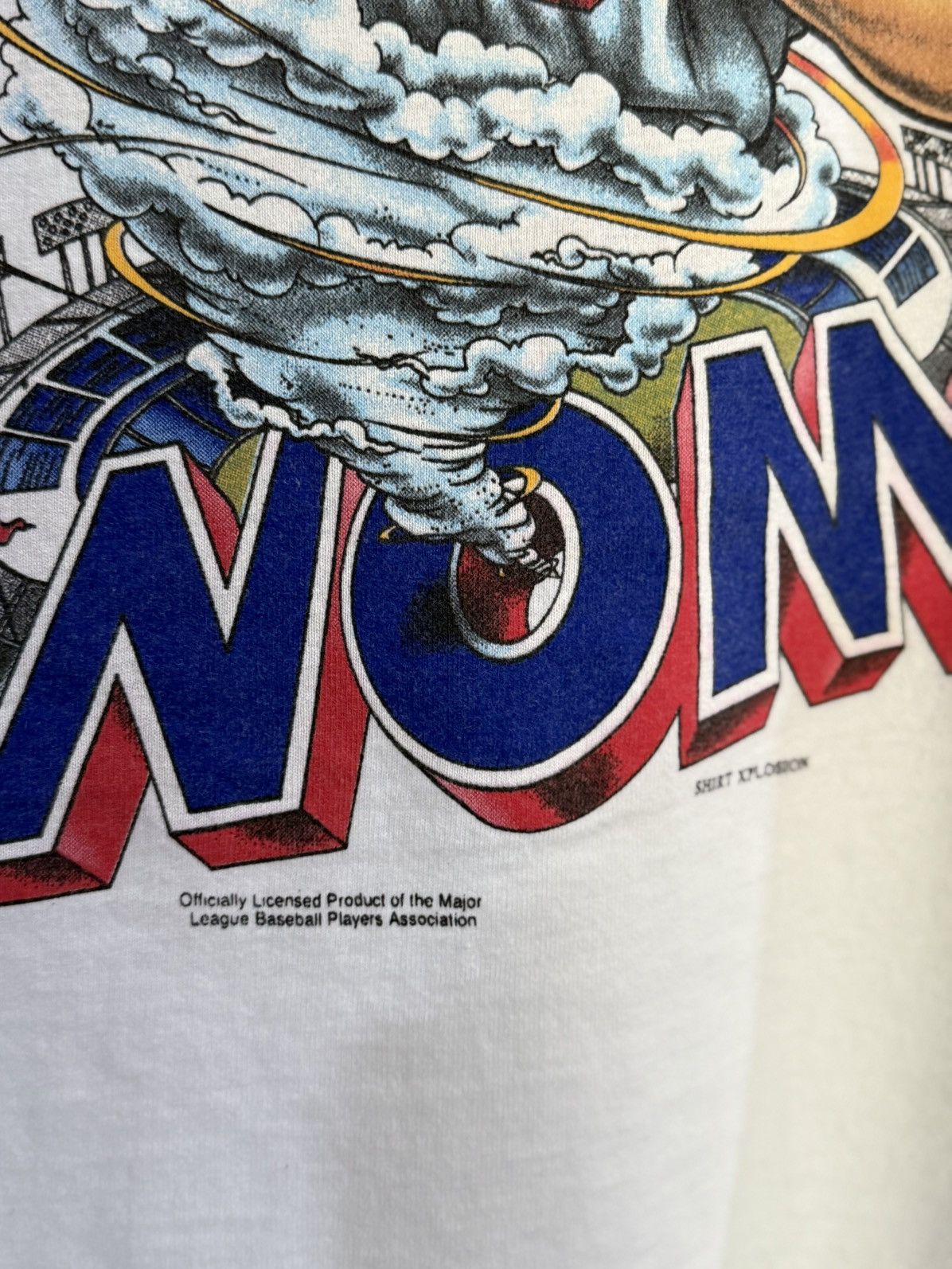 MLB × NFL × Vintage Vintage 90s Nomo You Can’t Hit Baseball Players Tee Size US L / EU 52-54 / 3 - 3 Thumbnail