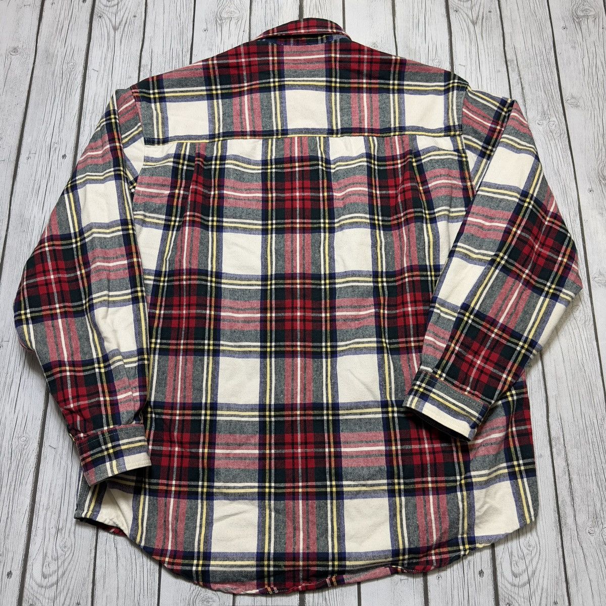 Eddie Bauer × Vintage Vintage Eddie Bauer Legends flannel shirt Size US L / EU 52-54 / 3 - 2 Thumbnail