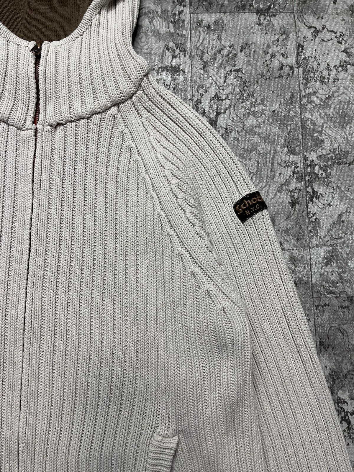 Schott Vintage Schott Zip Hoodie 90s Jacket Stripe Size XI Men's Size US XL / EU 56 / 4 - 4 Thumbnail