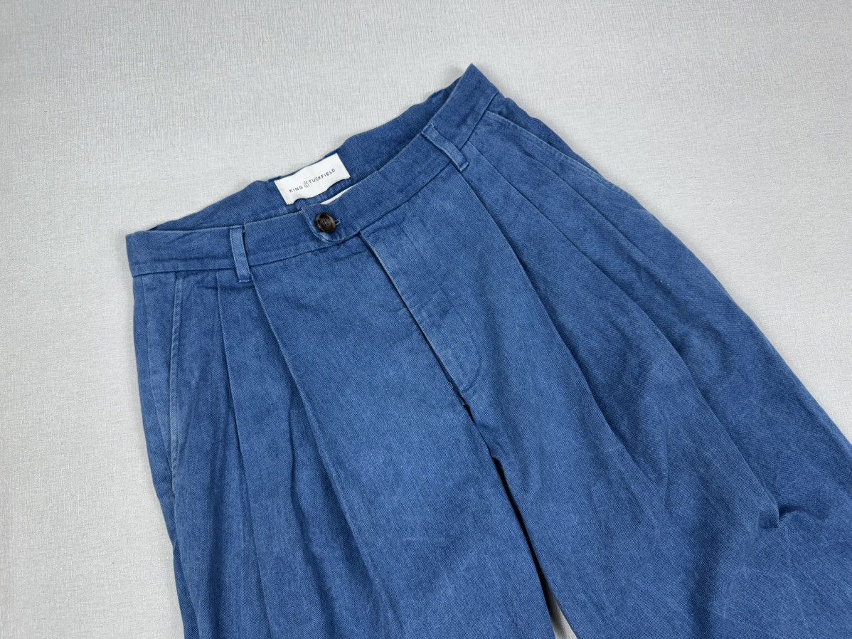 King & Tuckfield Men’s King Tuckfield Pants Trousers Made In Portugal size 32 Size US 32 / EU 48 - 3 Thumbnail