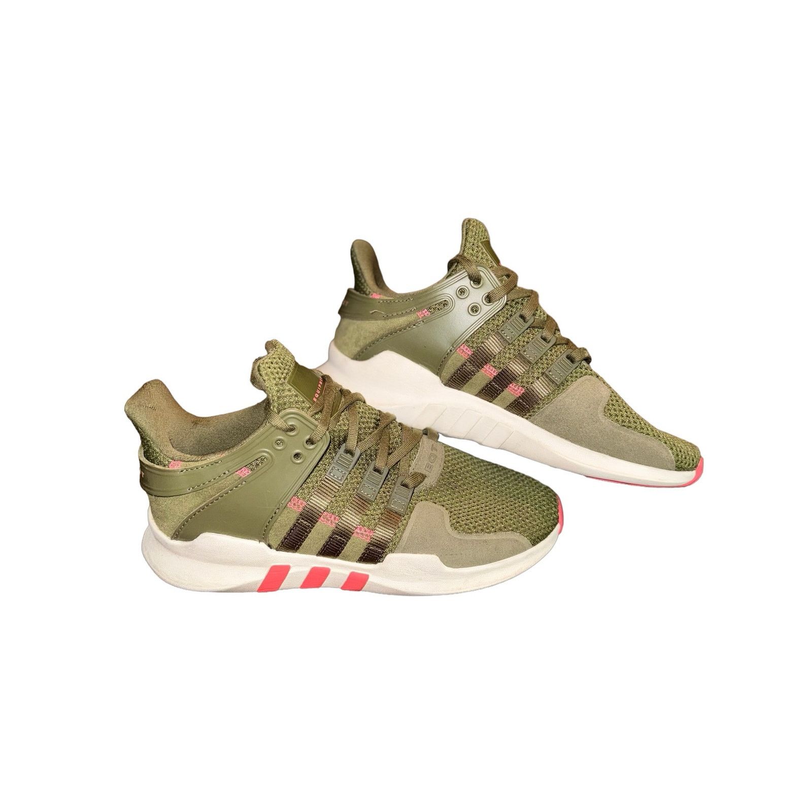 Adidas RARE Adidas EQT Support Green/Pink Womens Sneakers SZ 6 Size US 6 / IT 36 - 2 Thumbnail
