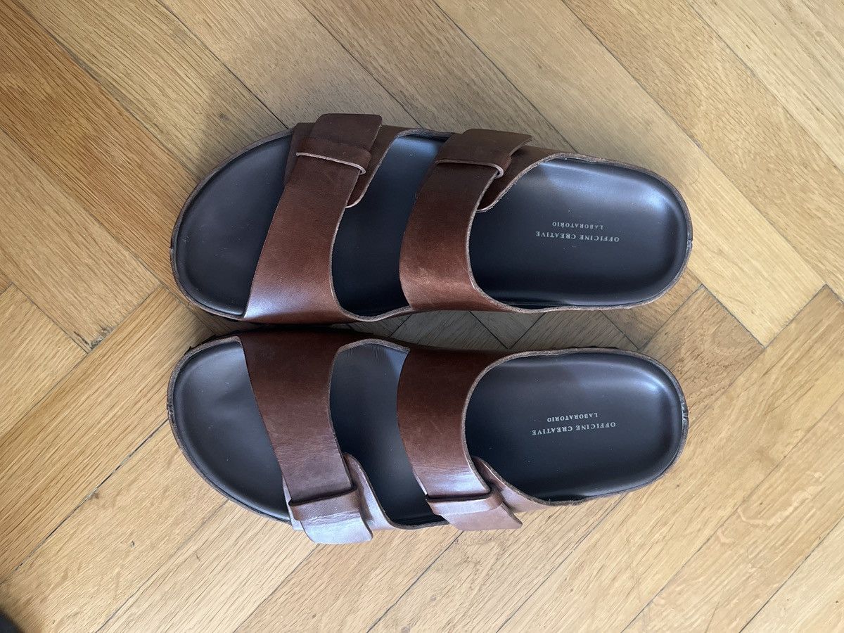 Officine Creative Officine Creative Sandals Agora 002 Leather Size US 9.5 / EU 42-43 - 1 Thumbnail