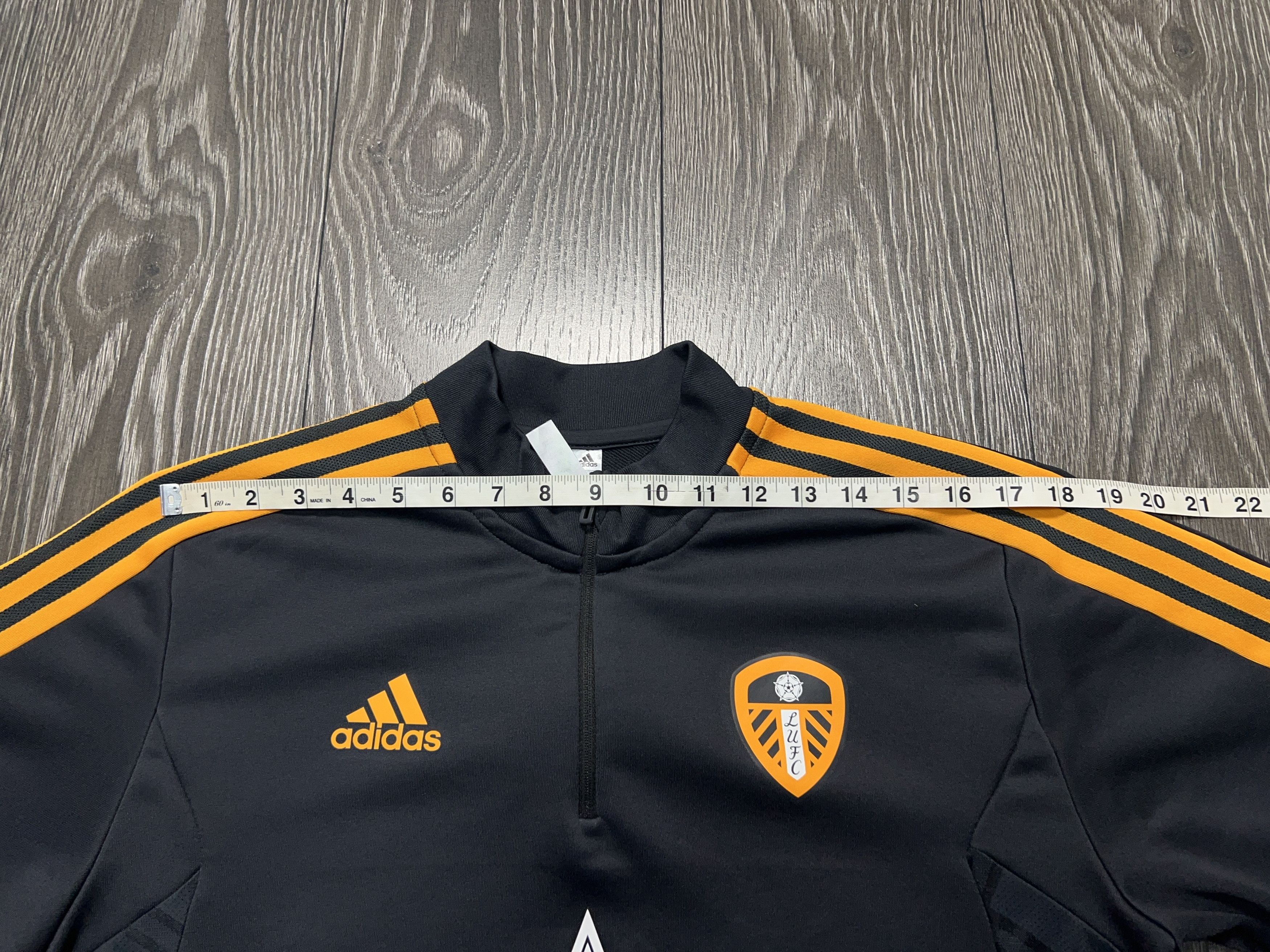 Adidas Leeds United 2022 Soccer Football Training Track Top Jacket Size US L / EU 52-54 / 3 - 10 Thumbnail