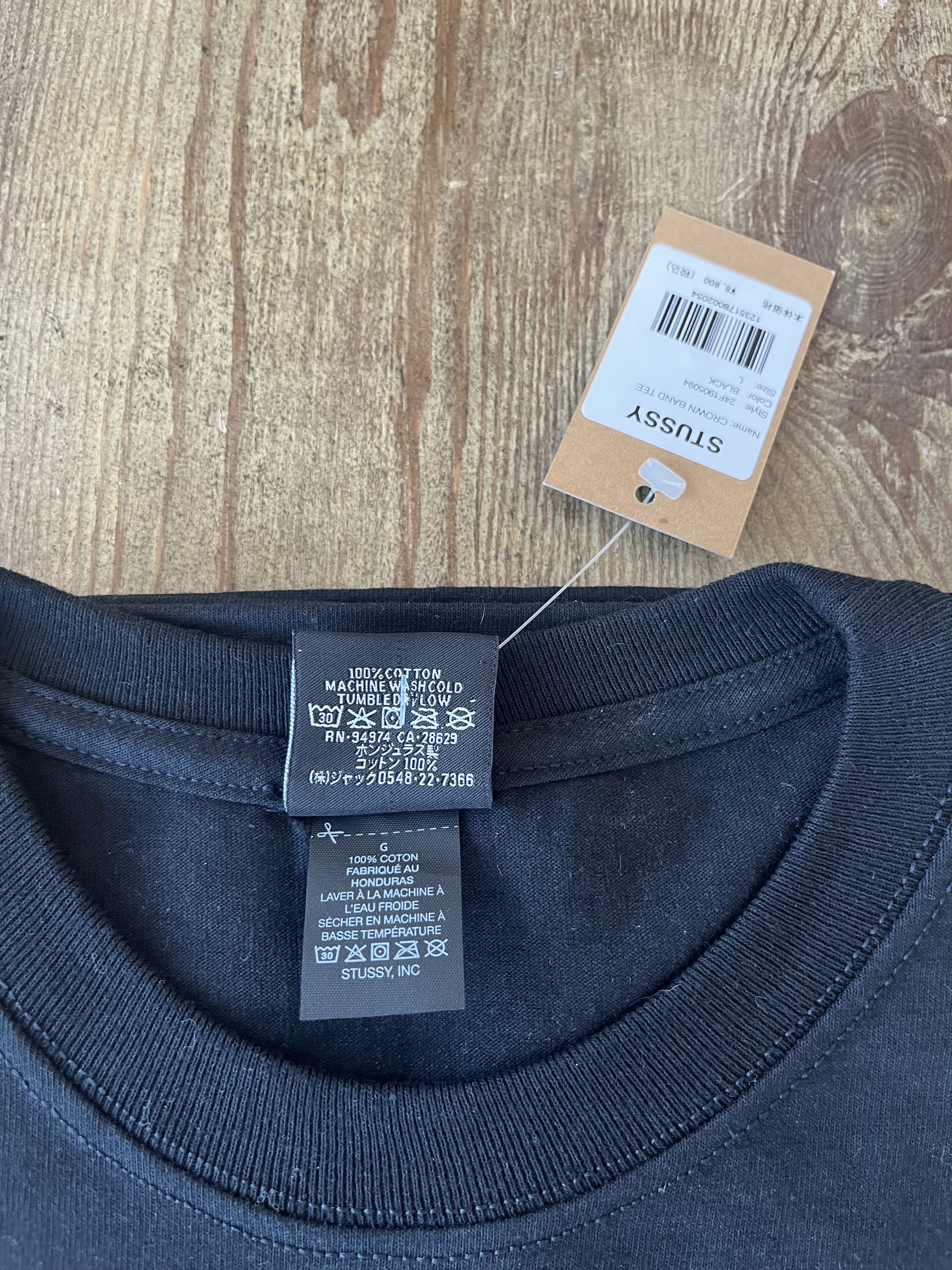 Stussy STUSSY Crown Band TEE Size US L / EU 52-54 / 3 - 6 Thumbnail