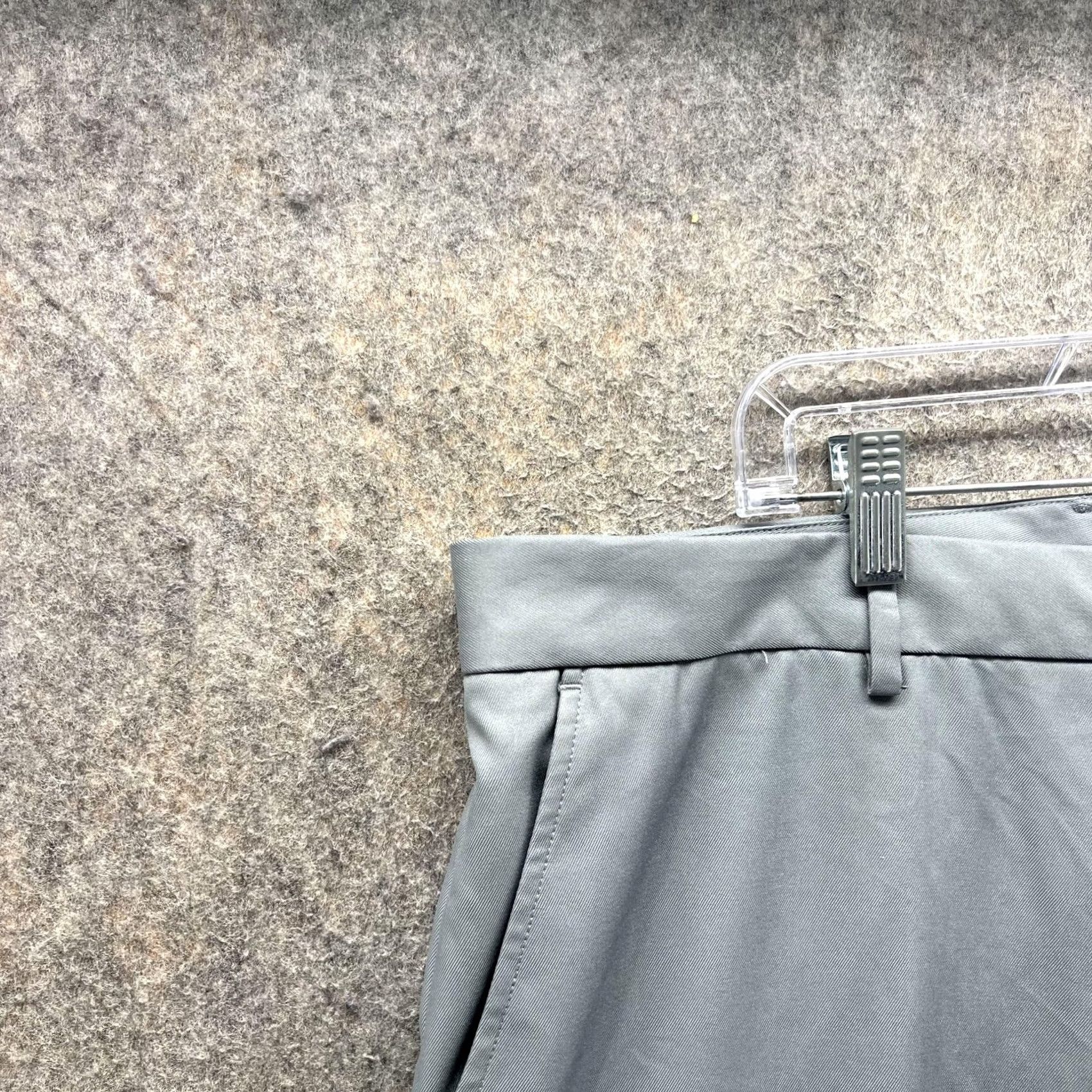 Vintage Greg Norman Pants Mens 38x32 Gray Golf Dress Flat Front Polyester Pants Mens Gray 38x32 Business Casual Flat Front Golf Wear Mens Size US 38 / EU 54 - 6 Thumbnail