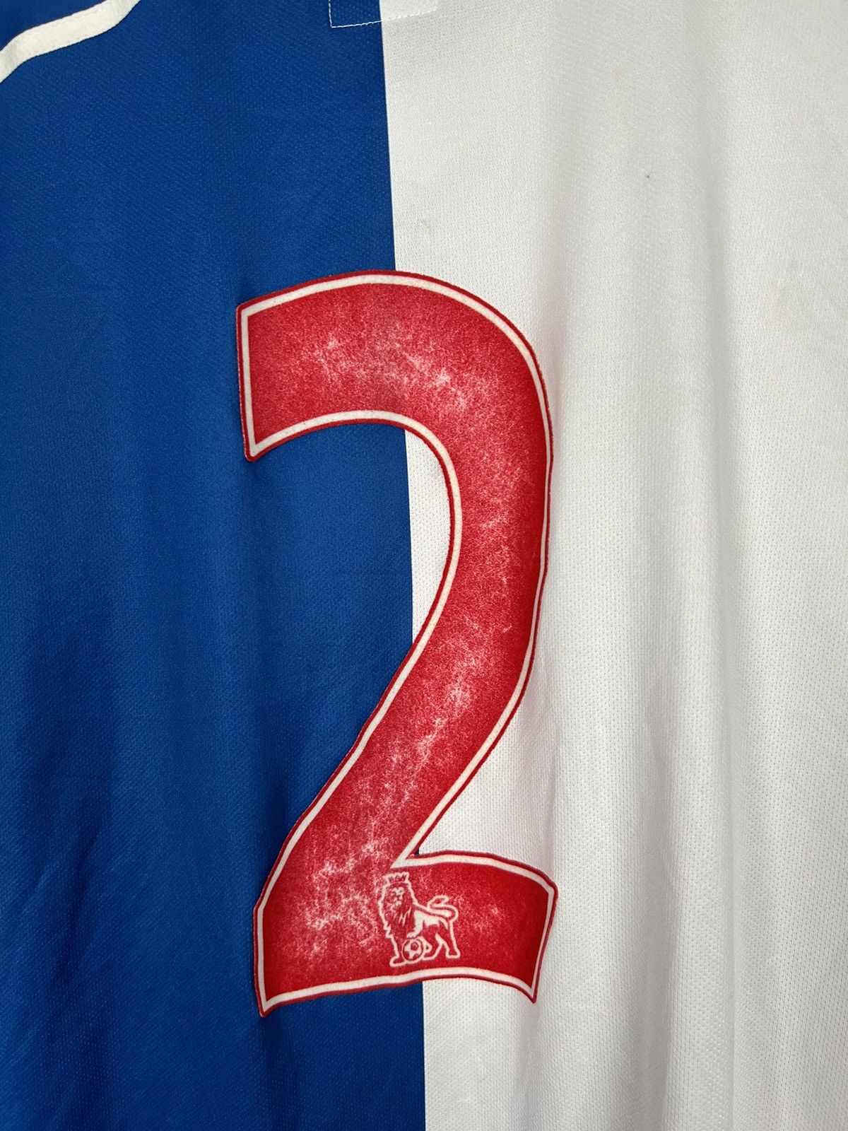 Umbro Vintage Blackburn Rovers FC Umbro Soccer Jersey Football Size US L / EU 52-54 / 3 - 4 Thumbnail